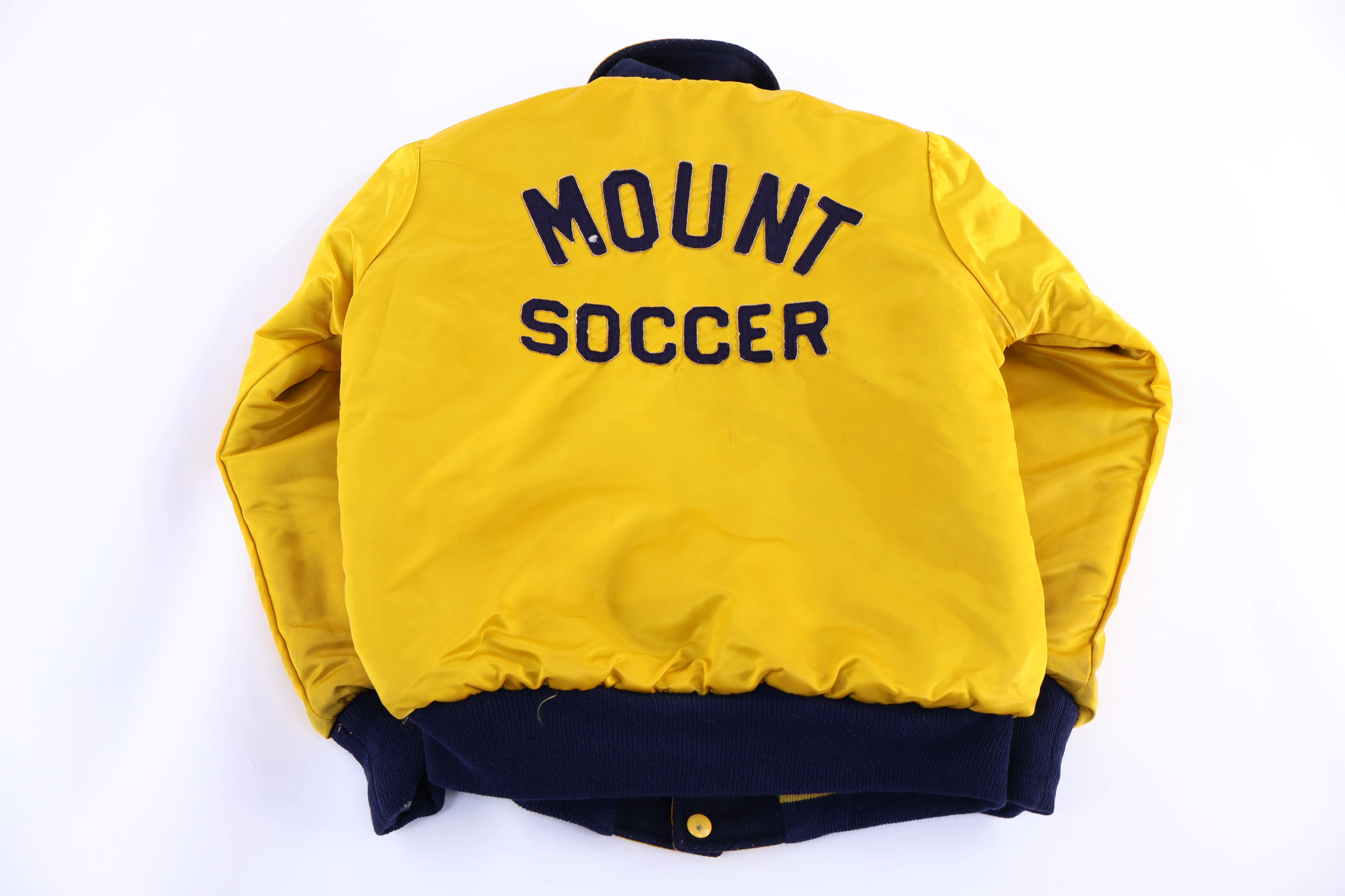 1980 Hewitt NYC Champs Mount Soccer Reversible Varsity Jacket - Image 3