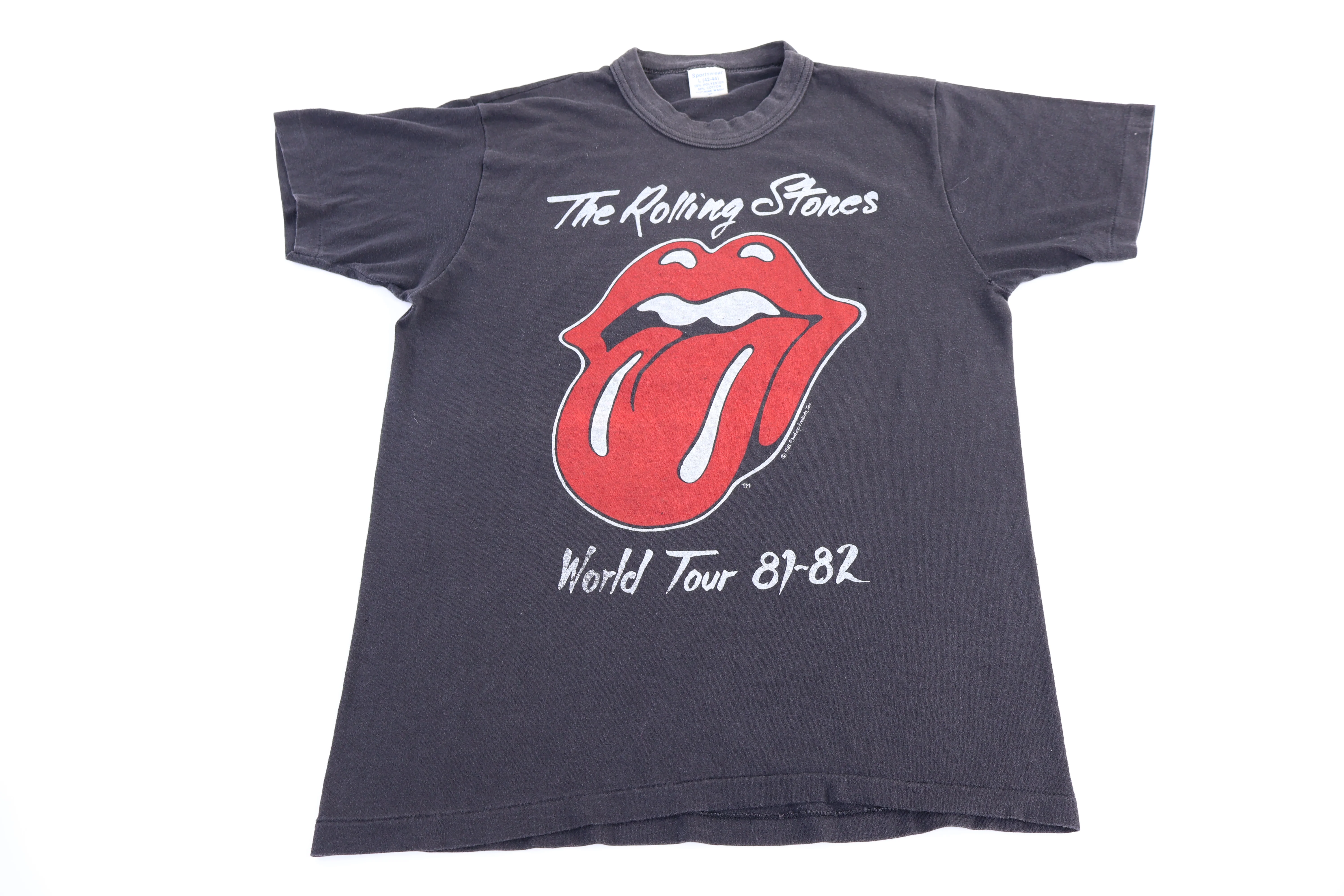 1981/82 The Rolling Stones World Tour T-shirt