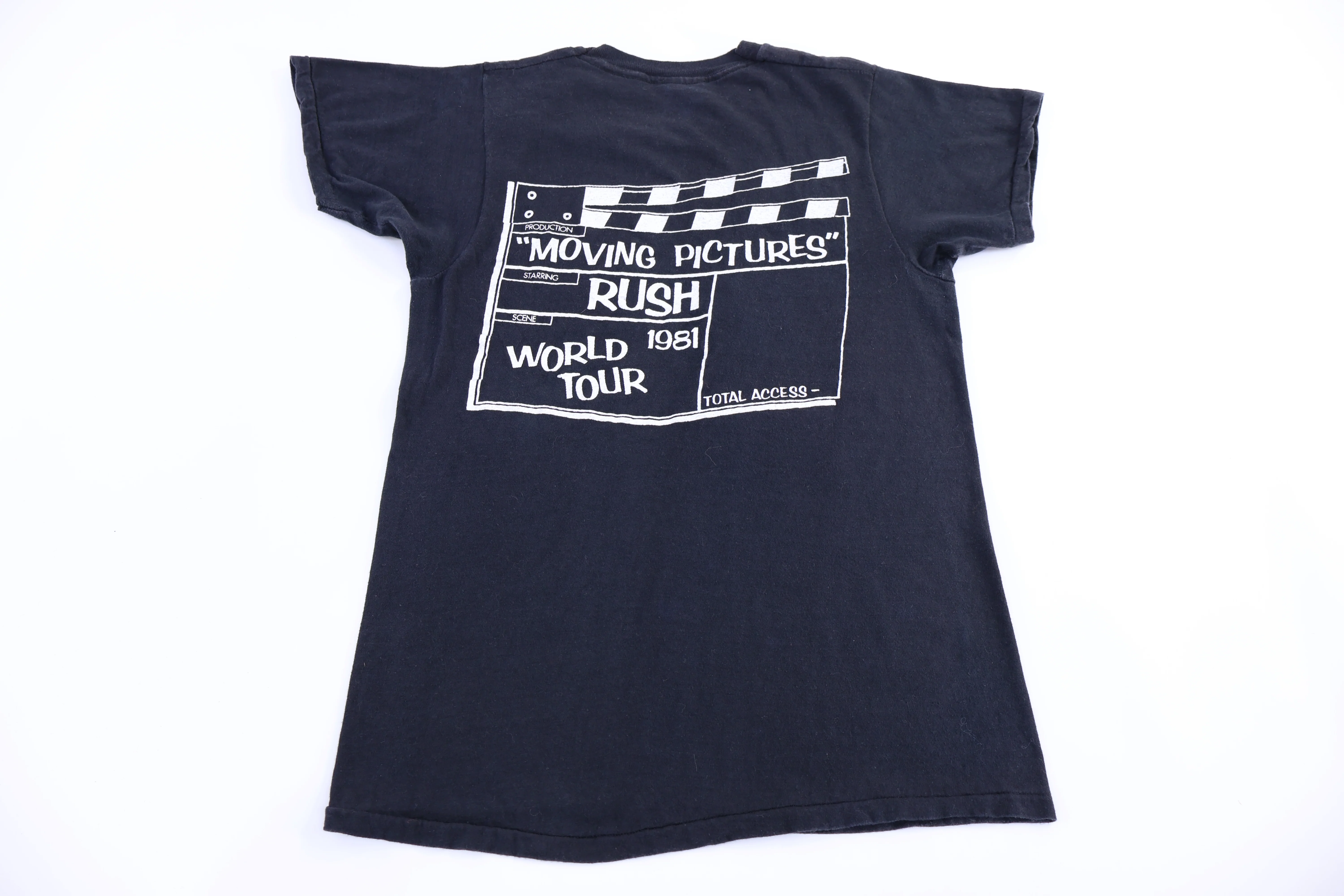 1981 Rush Moving Pictures Tour T-shirt - Image 2