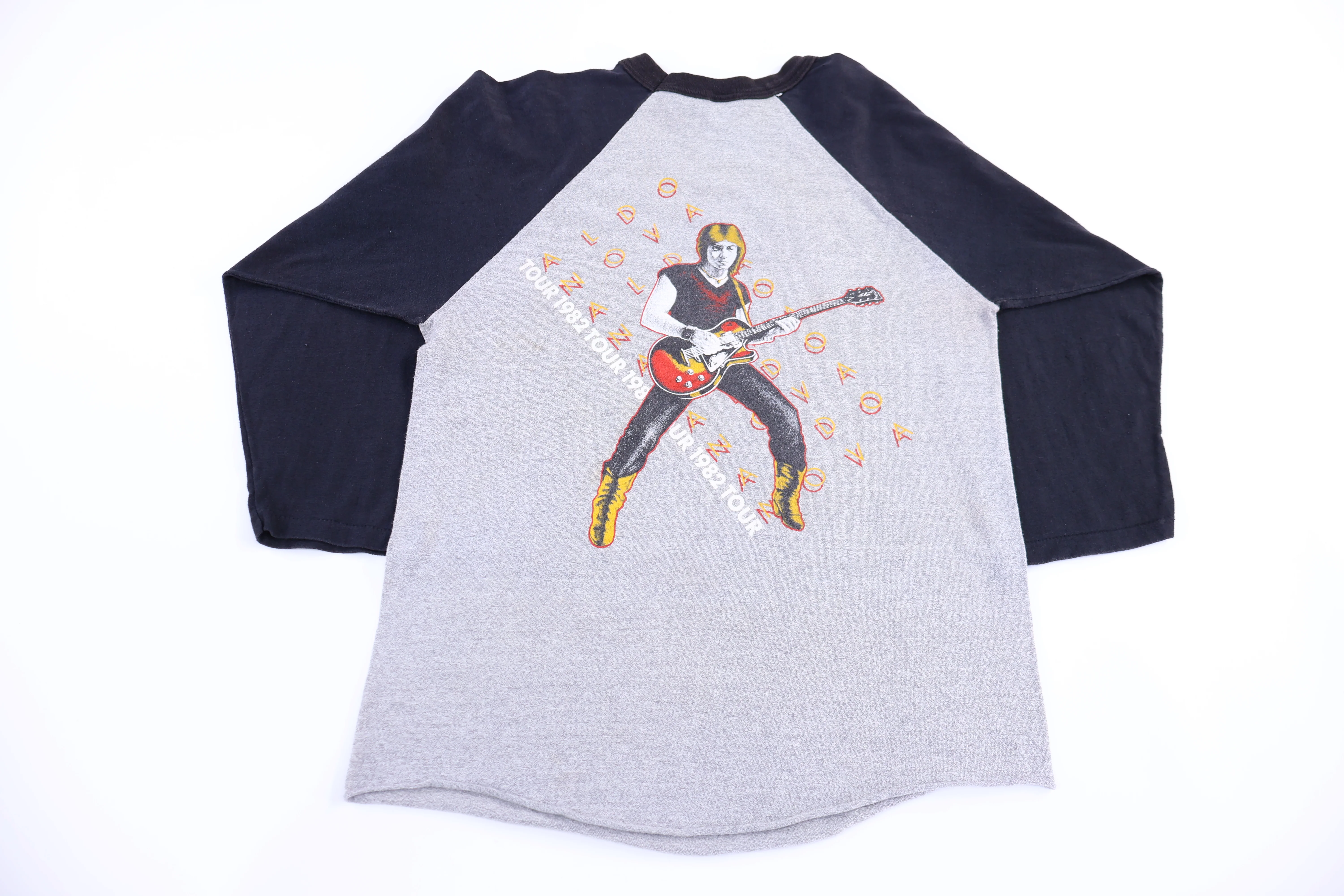 1982 Aldo Nova Raglan Tour T-shirt - Image 2