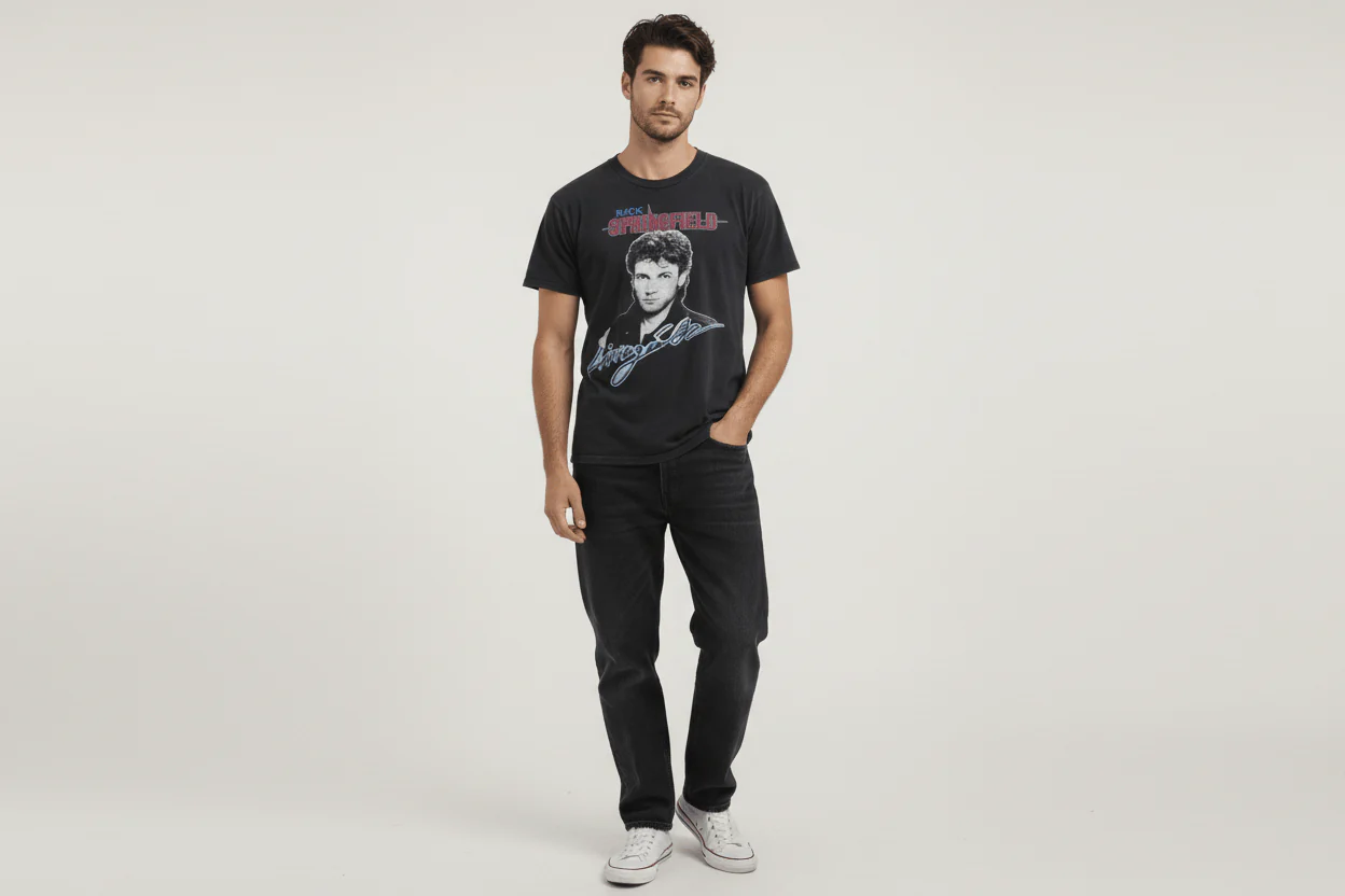 1983 Rick Springfield World Tour T-shirt - Image 2