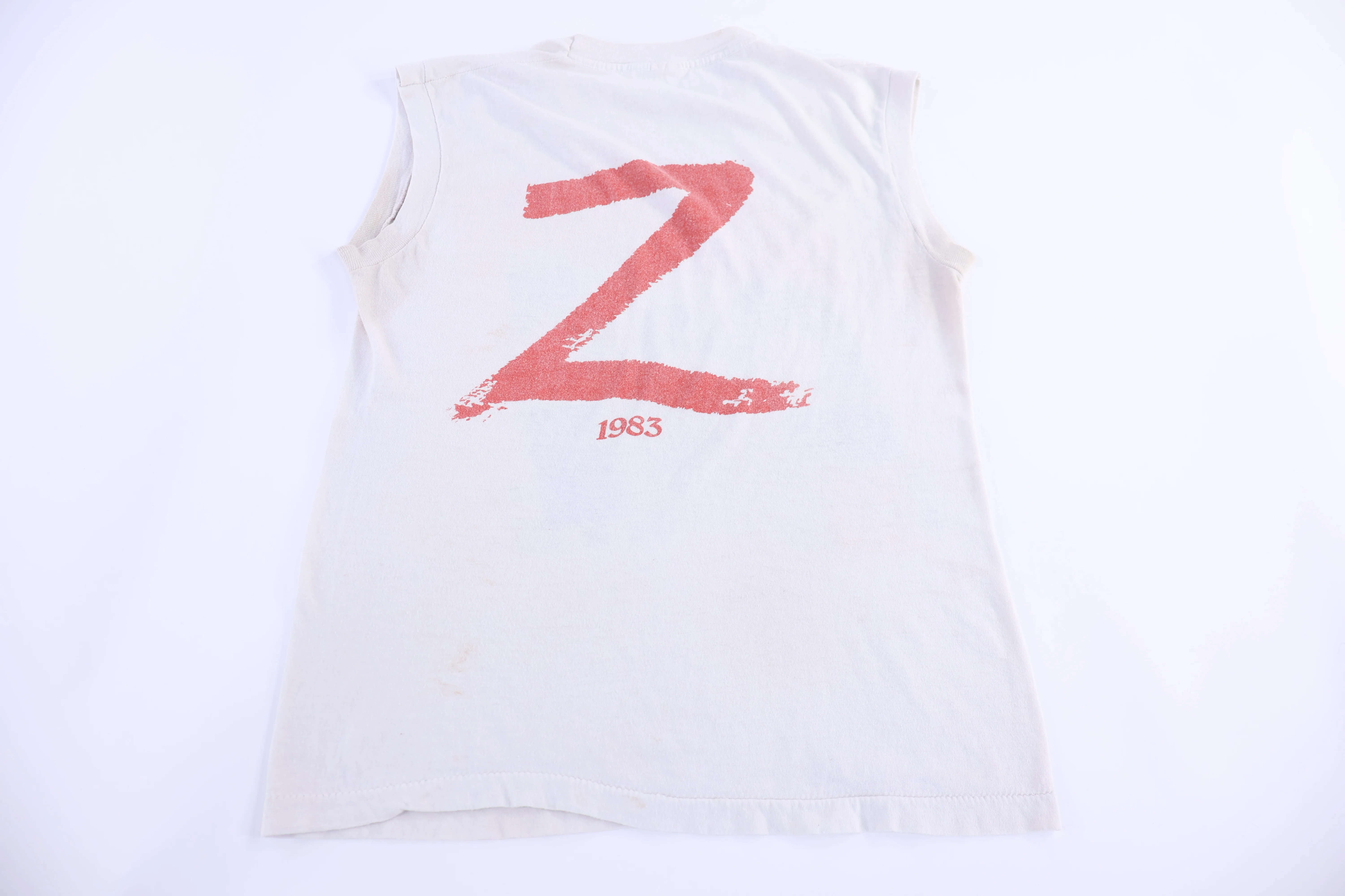 1983 Zebra Tour Tank Top - Image 2