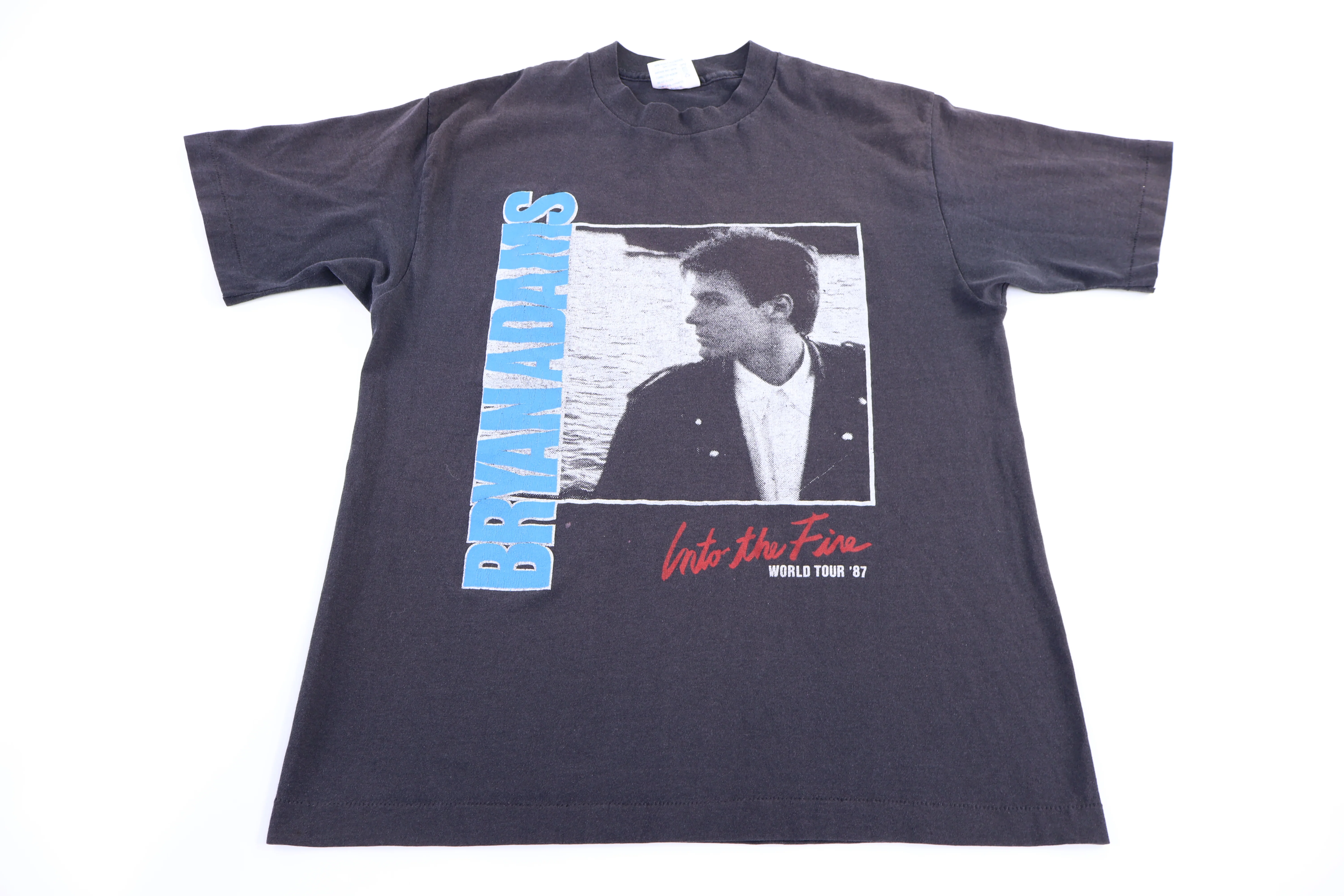 1987 Bryan Adams Into The fire T-shirt