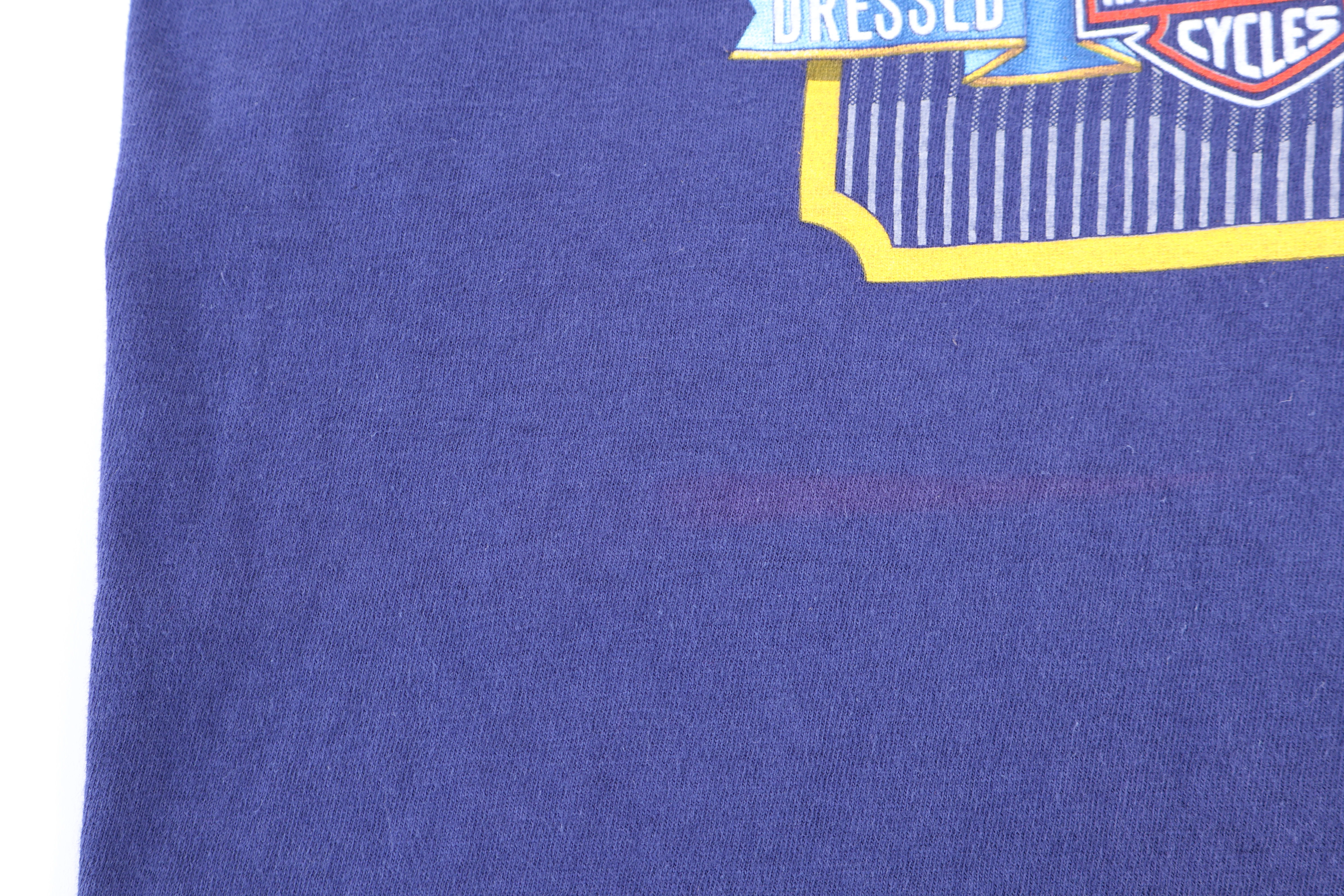 1987 Harley Davidson Motorcycles Dressed to Kill T-shirt - Image 3