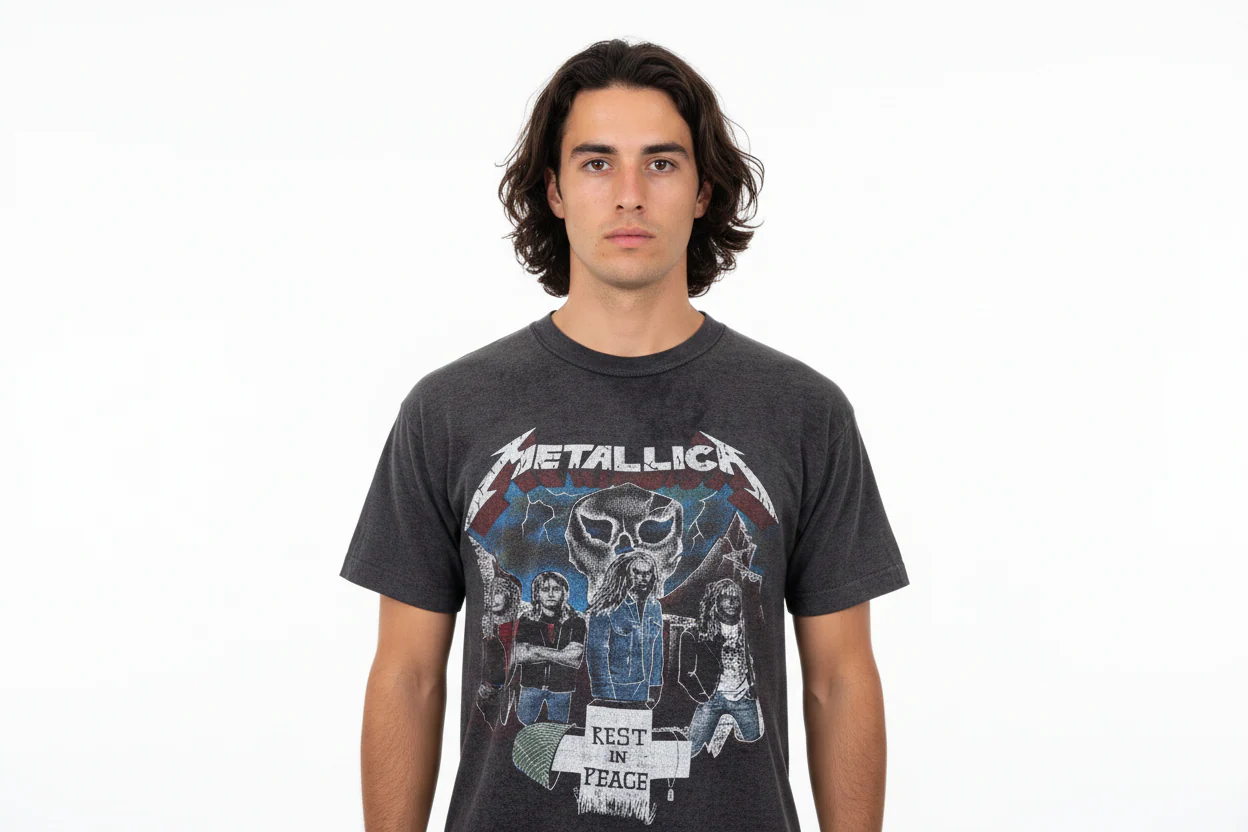 1987 Metallica Lives On Tour T-shirt
