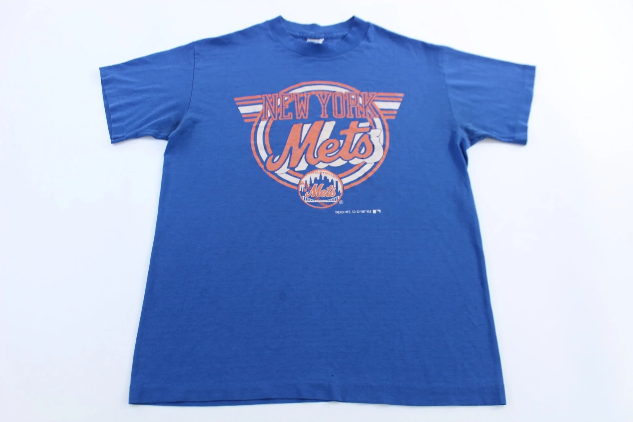 1987 New York Knicks Basketball T-shirt