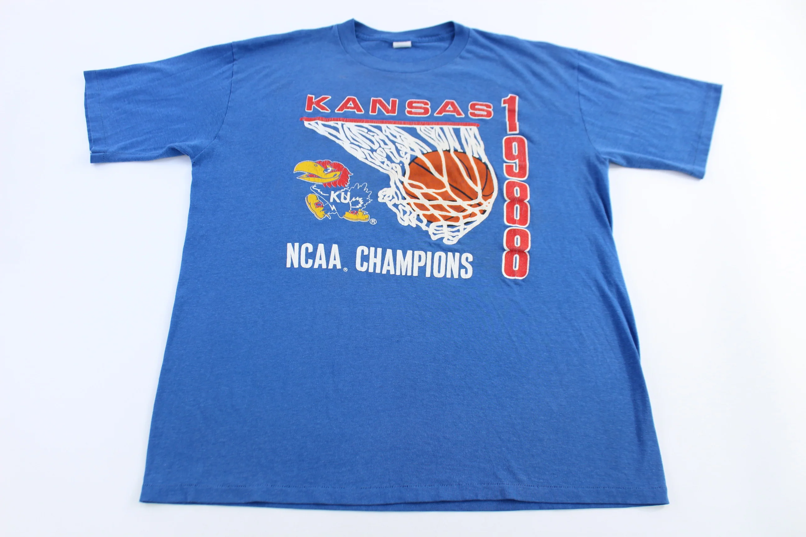 1988 Kansas Jayhawks NCAA Champions T-shirt