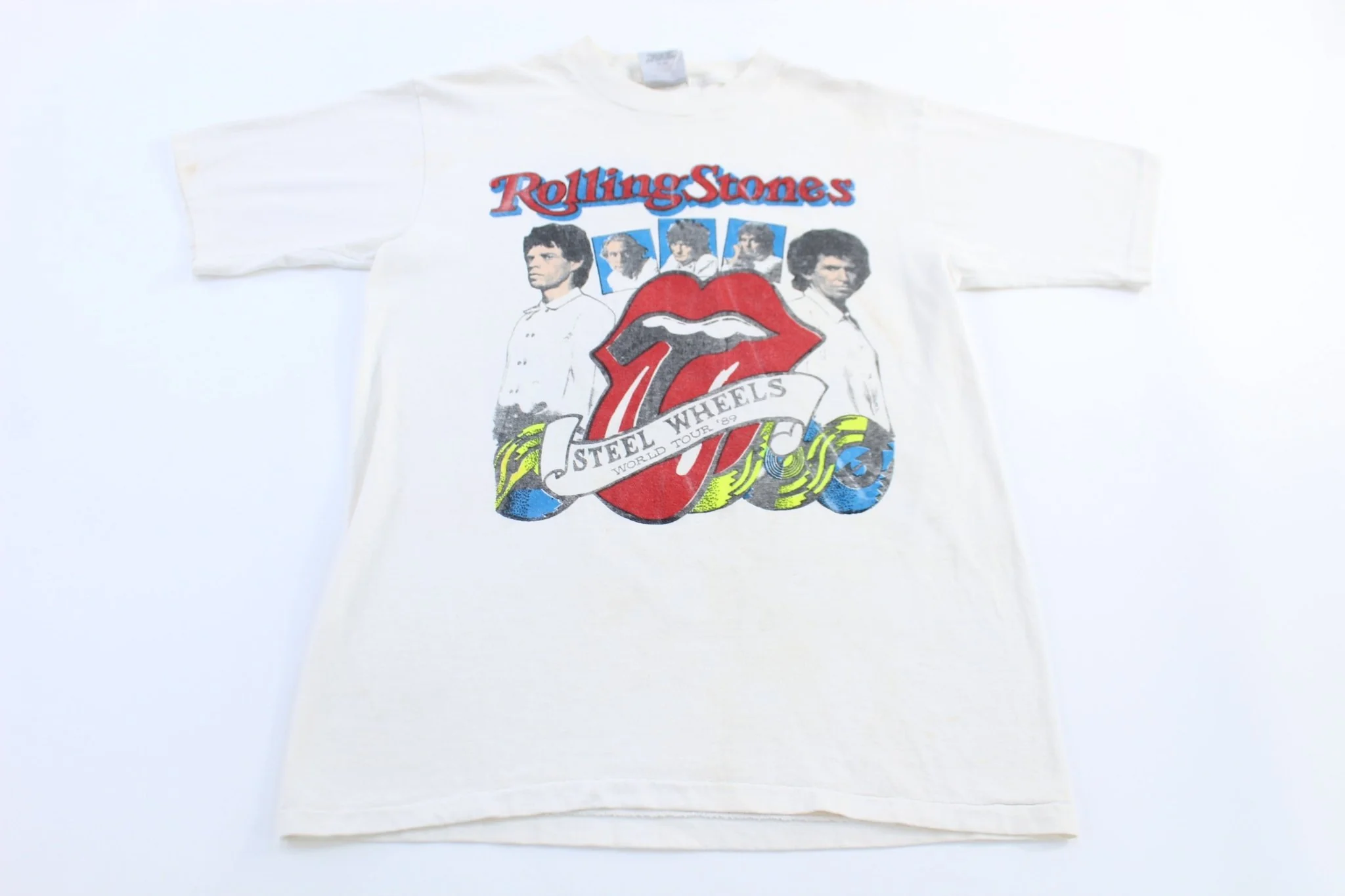 1989 Rolling Stones Steel Wheels Tour T-shirt