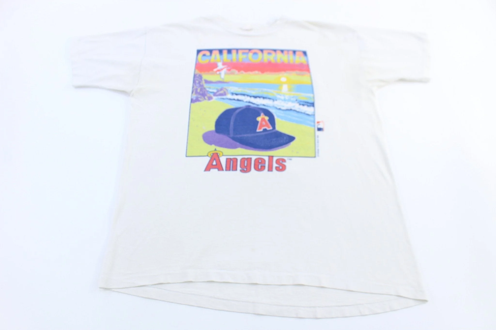 1990 California Angels Baseball T-shirt - Image 2