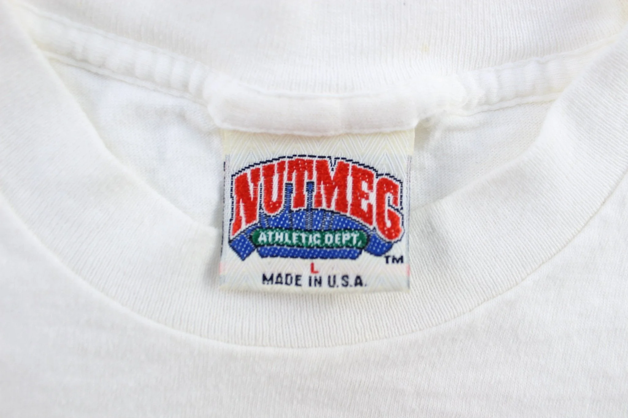 1990 Chicago Cubs Mark Grace Nutmeg Graphic T-Shirt - Image 3