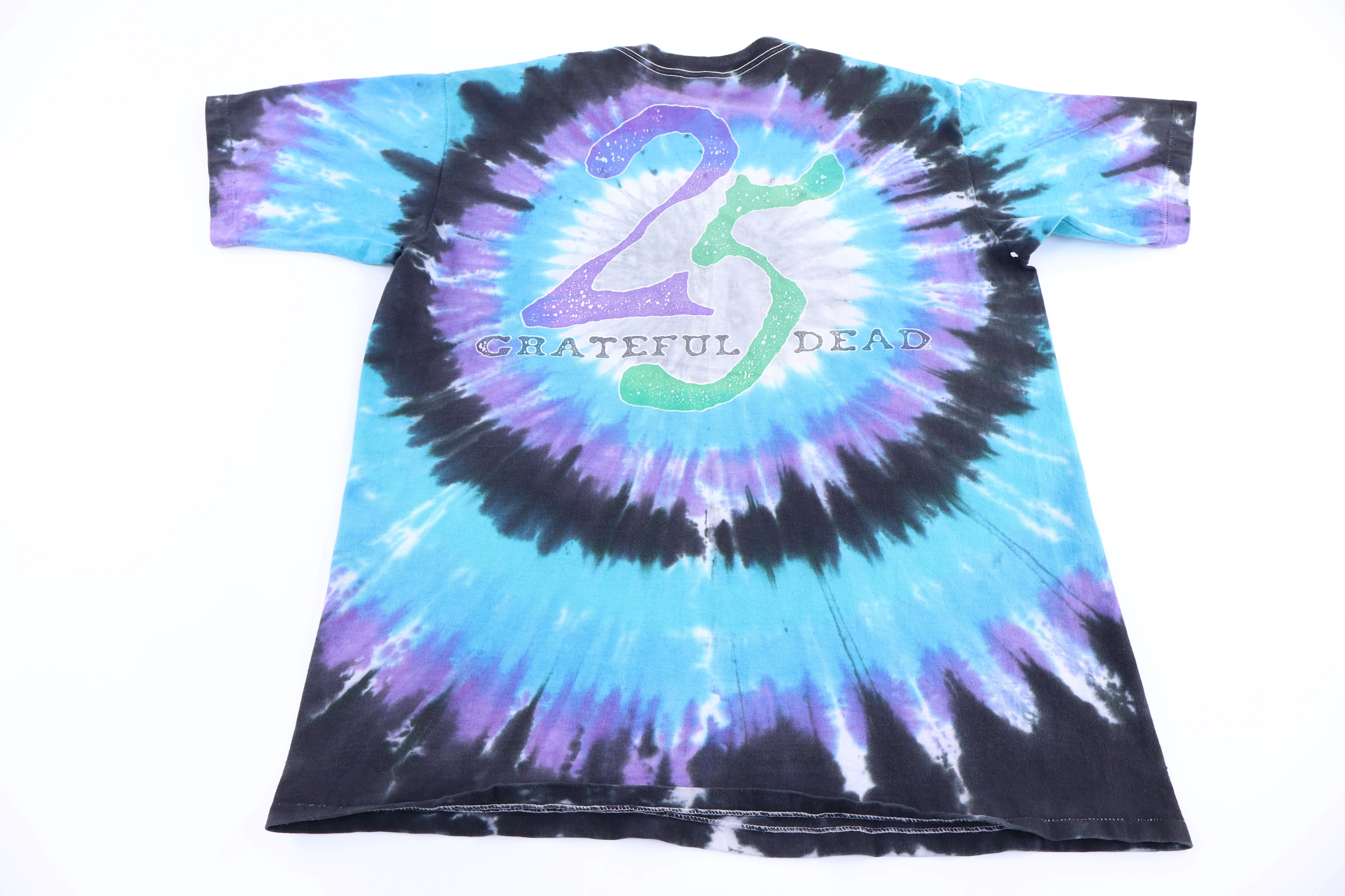 1990 Grateful Dead 25th Anniversary Tie Dye T-shirt - Image 2