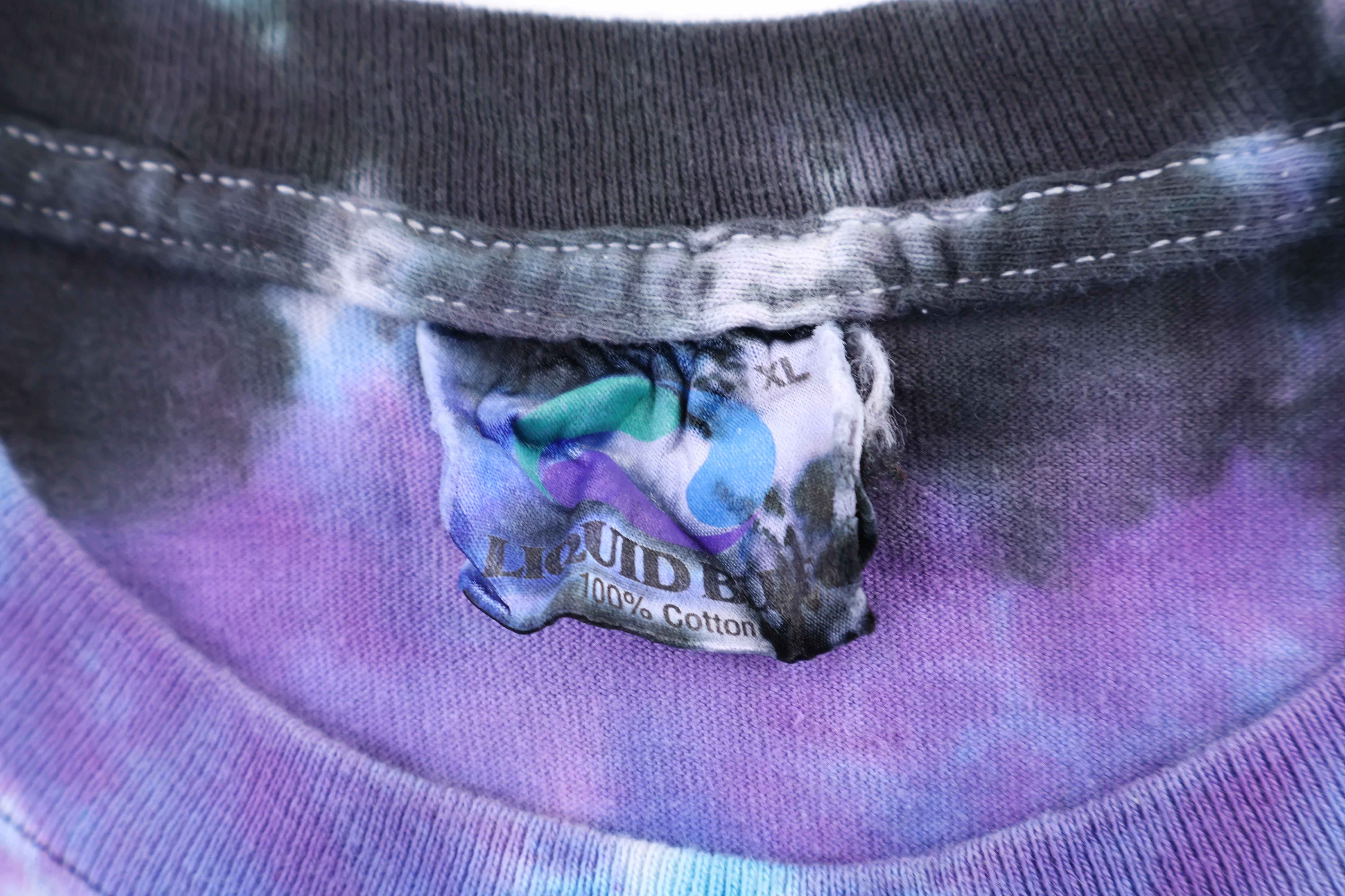 1990 Grateful Dead 25th Anniversary Tie Dye T-shirt - Image 3