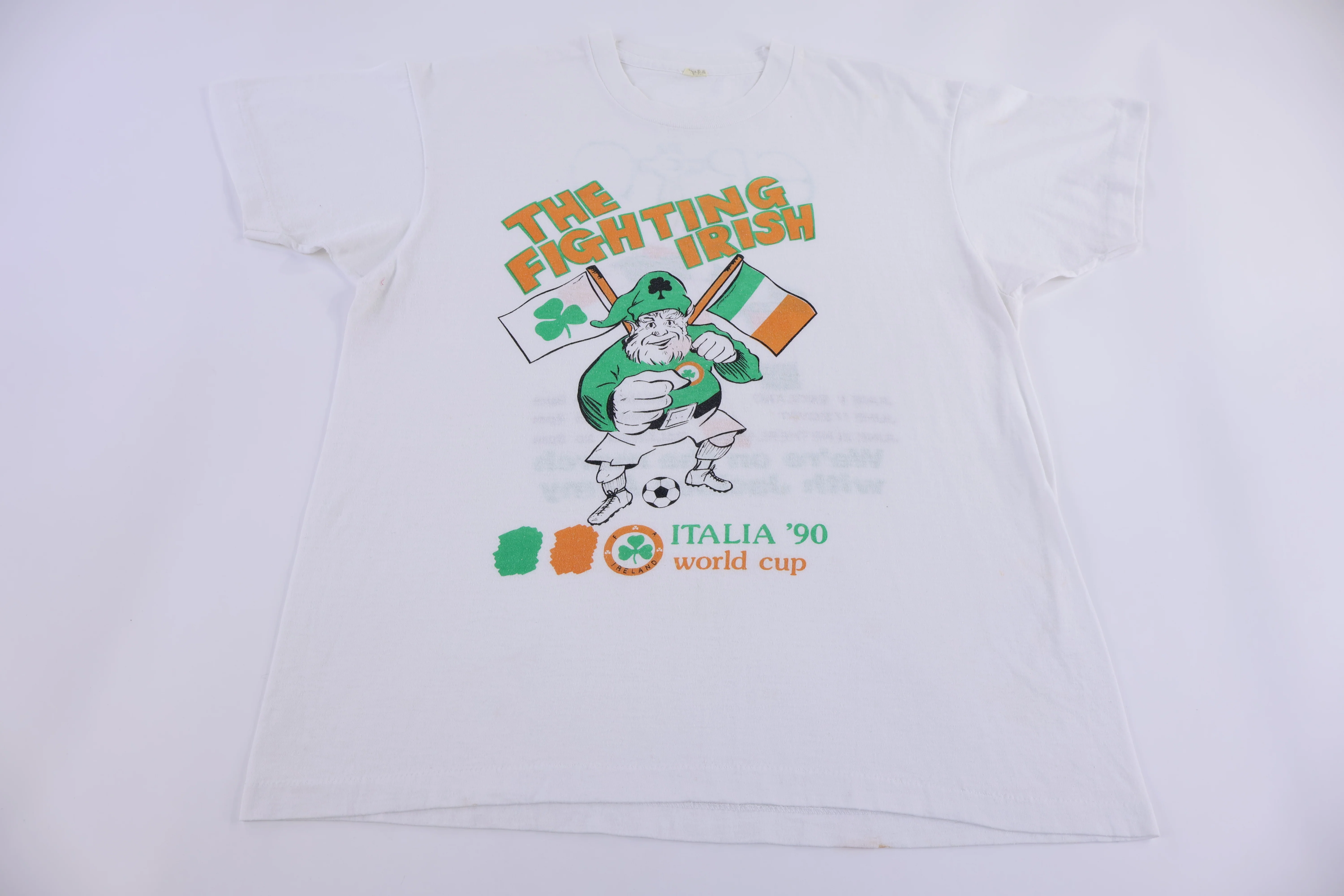1990 Italia World Cup Soccer T-shirt - Image 2