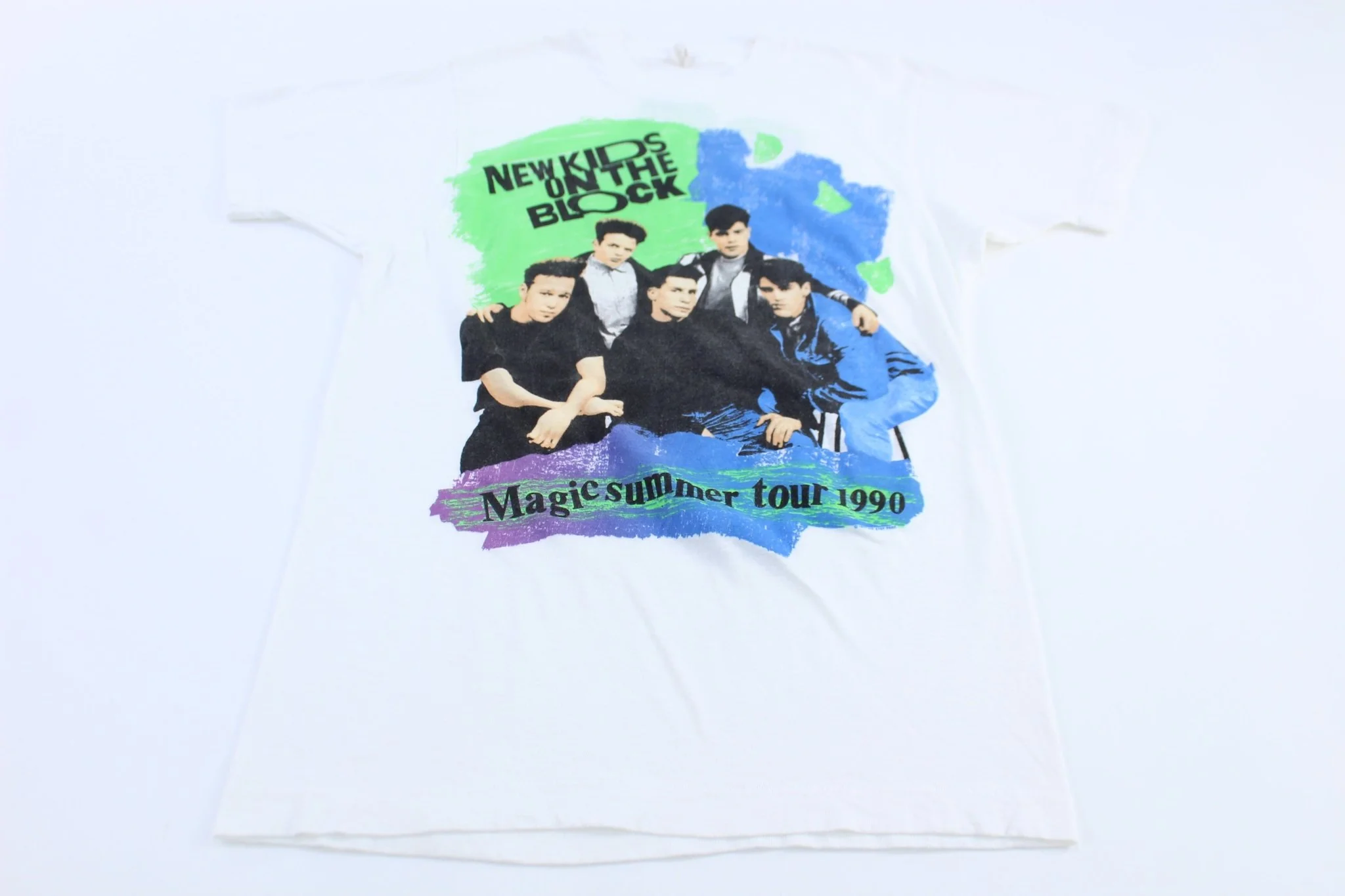 1990 New Kids On The Block Magic Summer Tour T-shirt