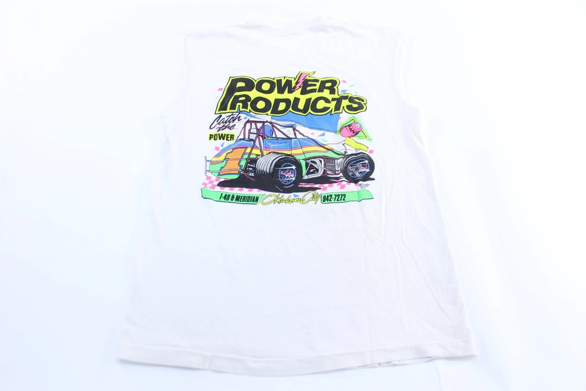 1990 Radio Controlled Racing Graphic Tank Top - Image 2