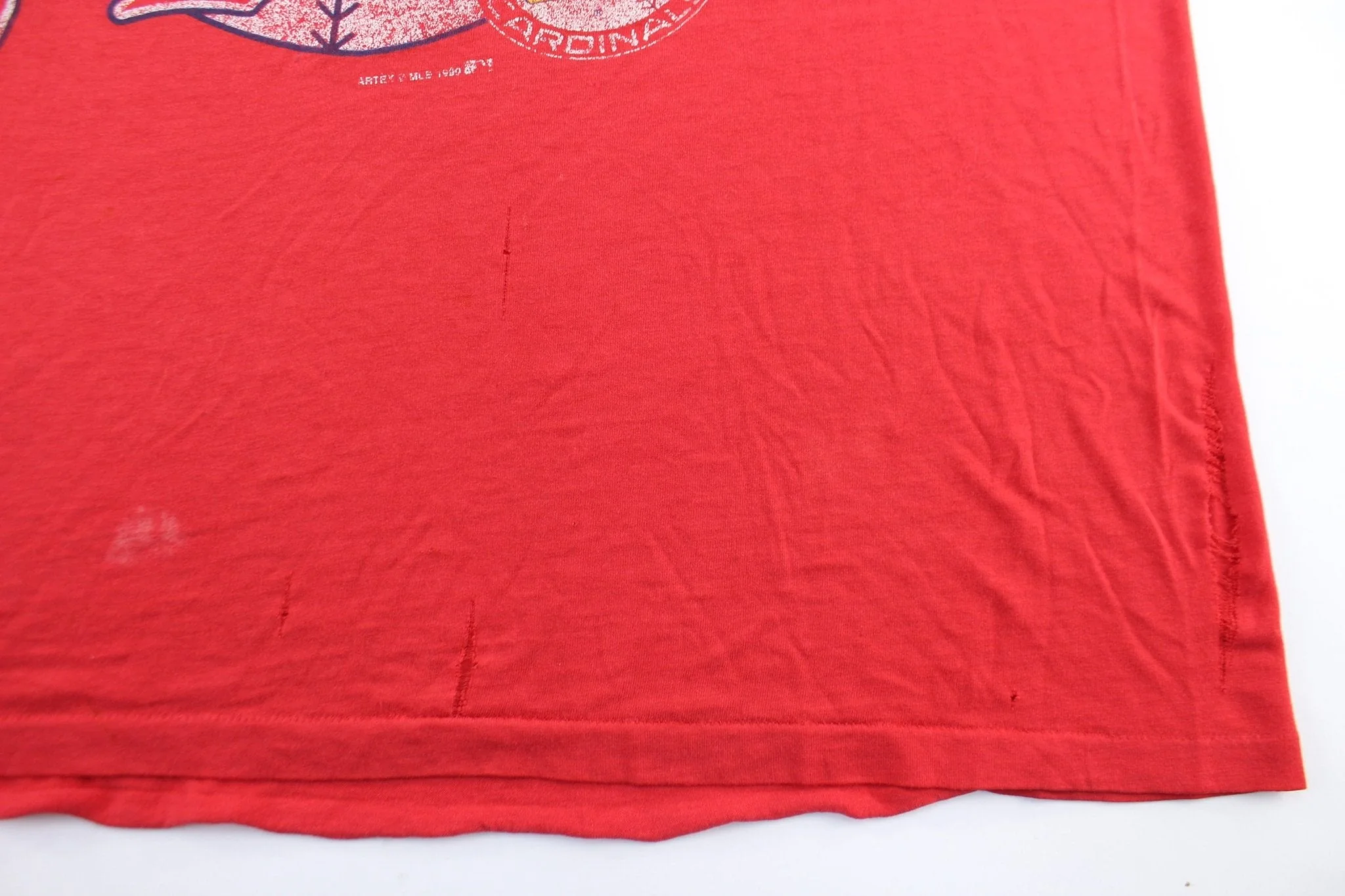 1990 St. Louis Cardinals Graphic T-Shirt - Image 4