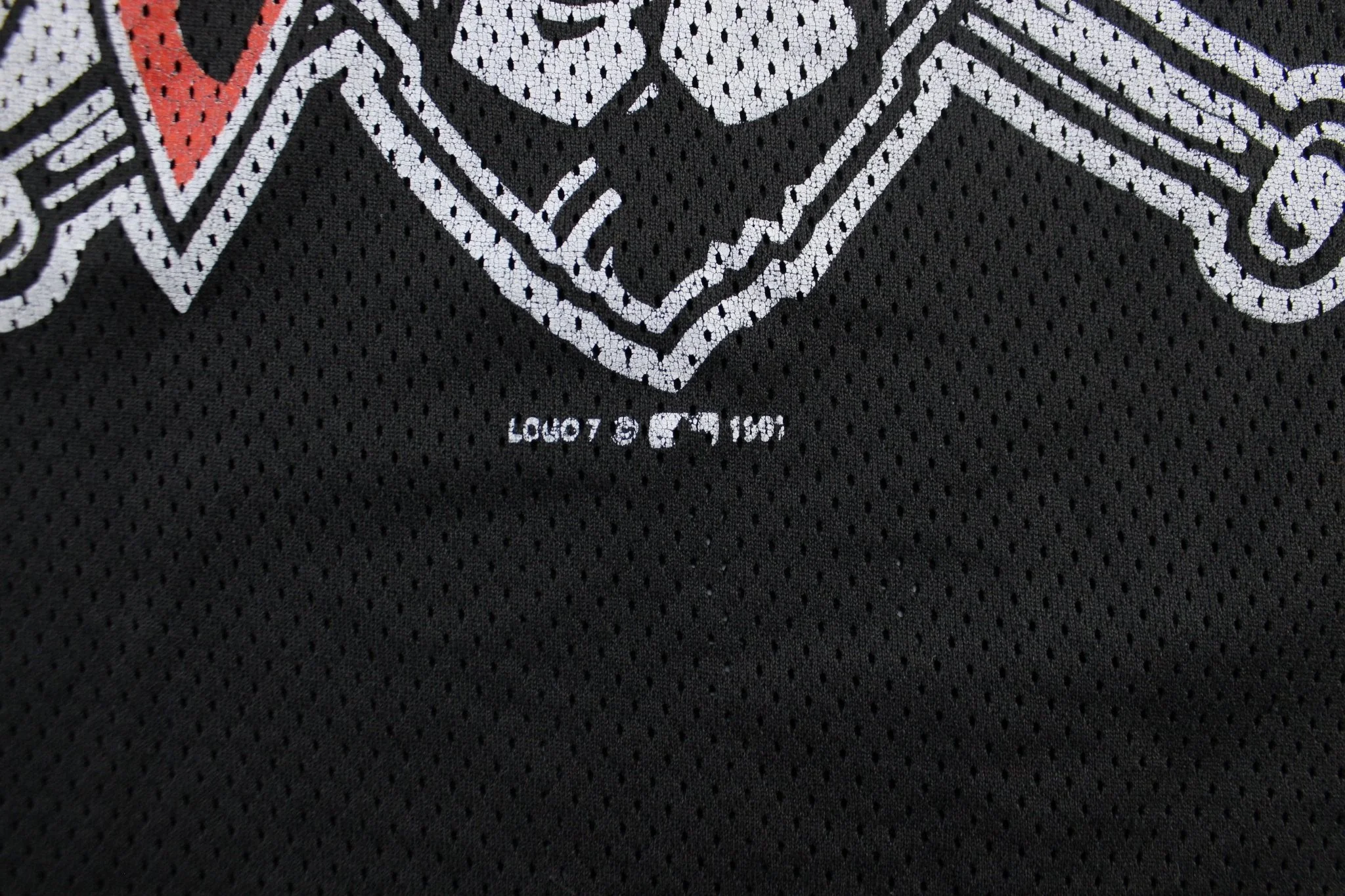 1991 Pittsburgh Pirates Logo 7 Baseball Jersey - Image 3