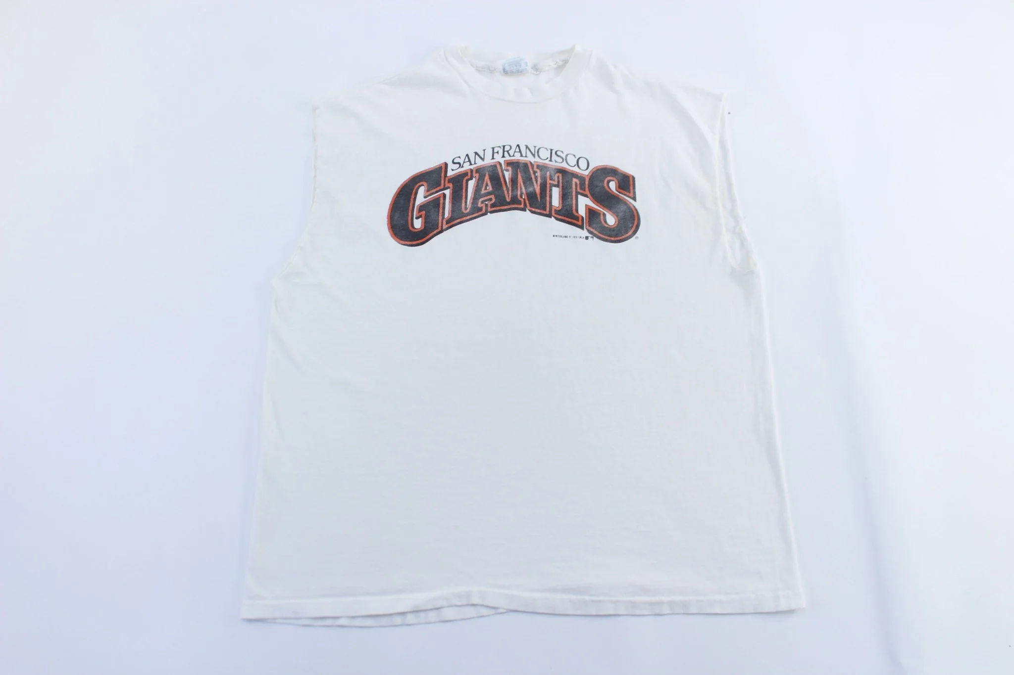 1991 San Francisco Giants Baseball Tank Top