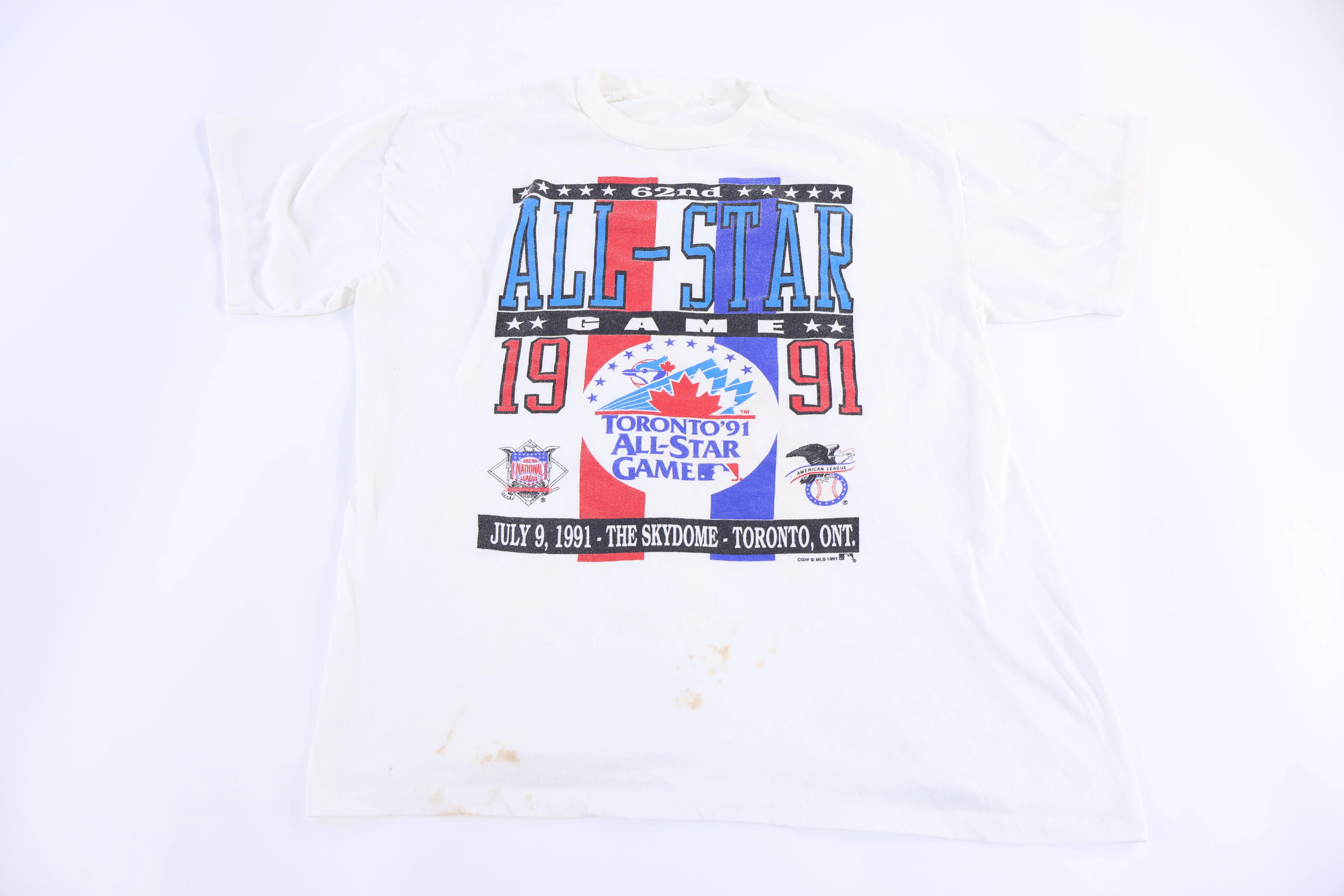 1991 Toronto All Star Game Baseball T-shirt