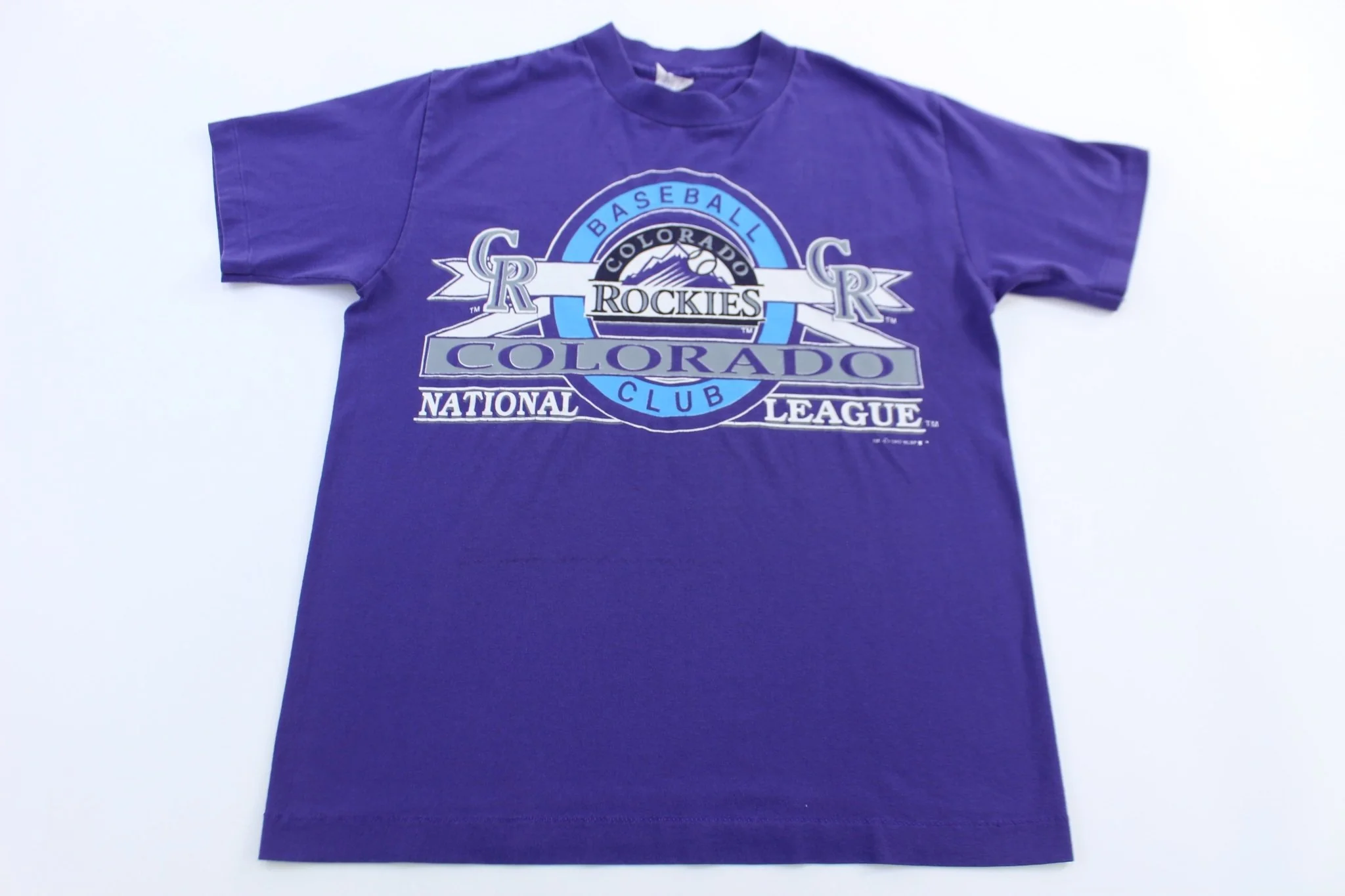 1992 Colorado Rockies Baseball T-shirt