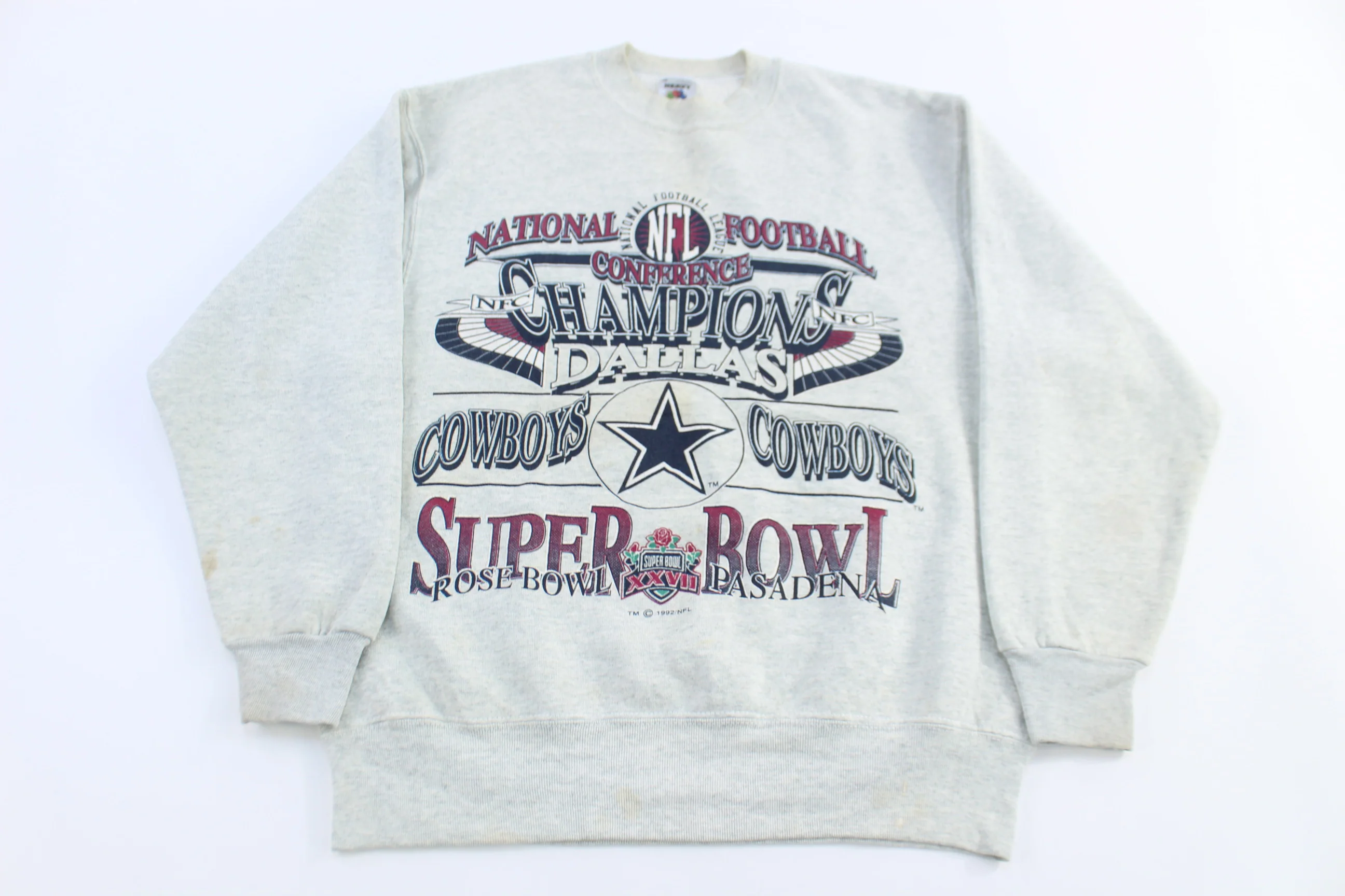 1992 Dallas Cowboys Football Sweatshirt