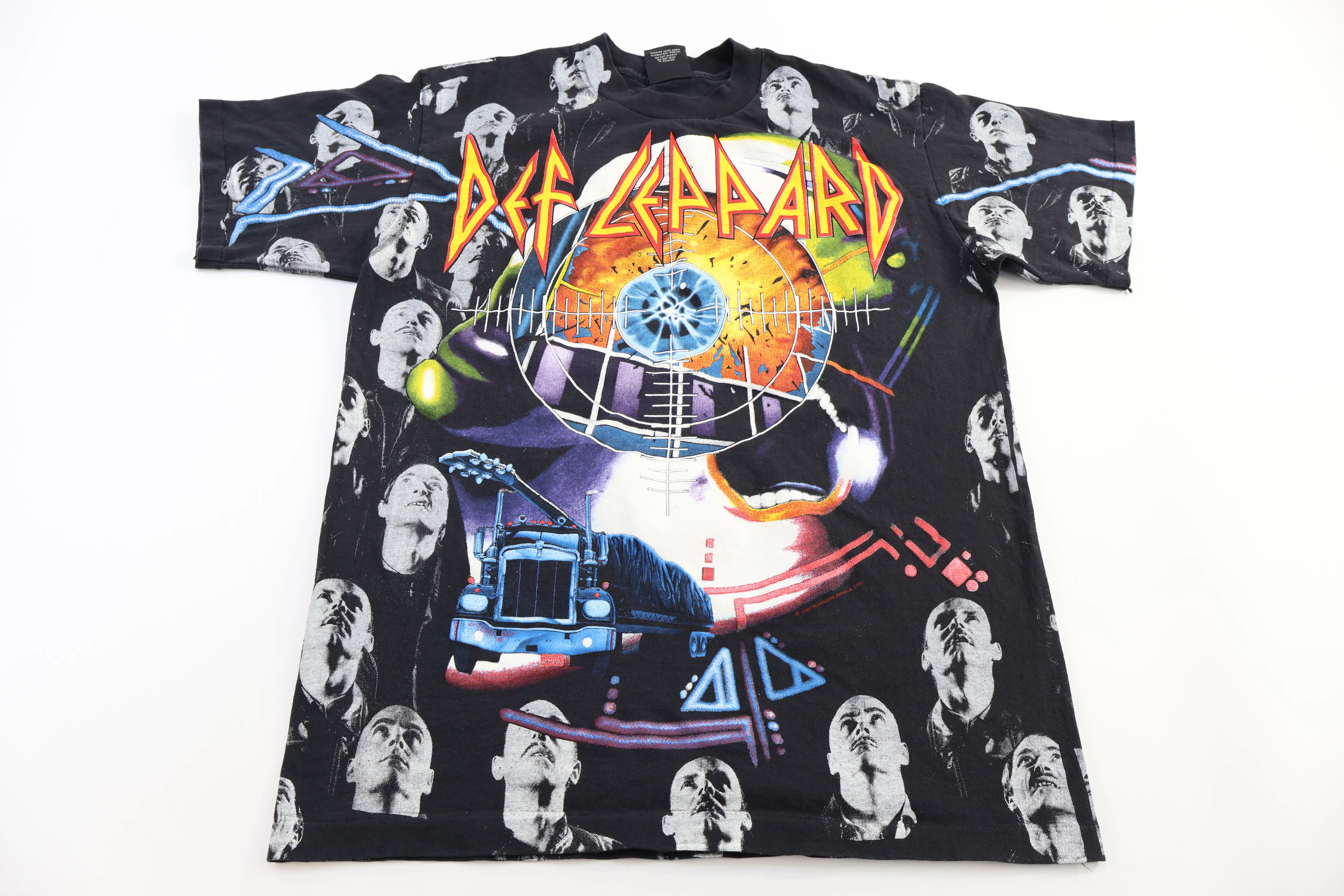 1992 Def Leppard All Over Graphic T-shirt - Image 2