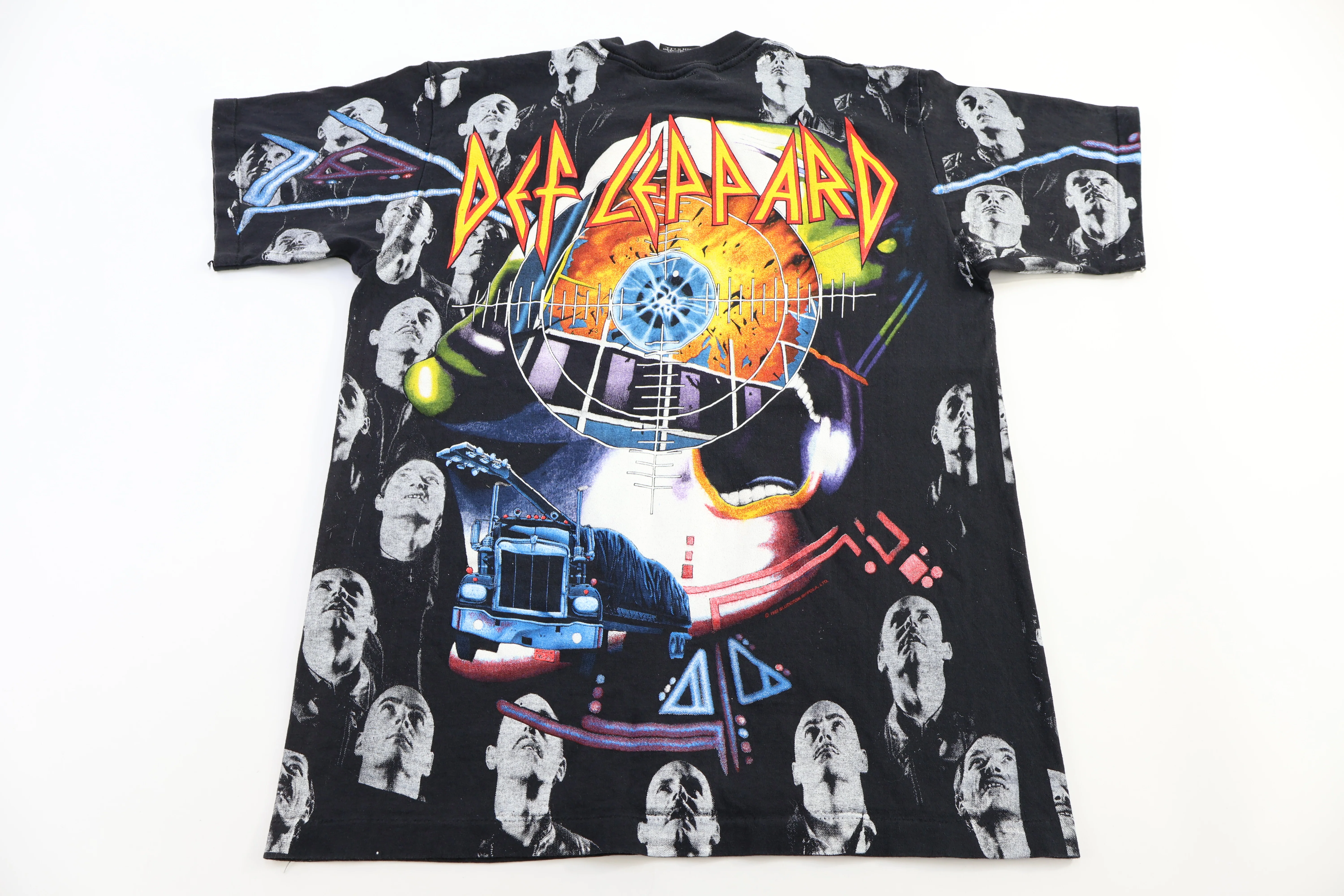 1992 Def Leppard All Over Graphic T-shirt - Image 3