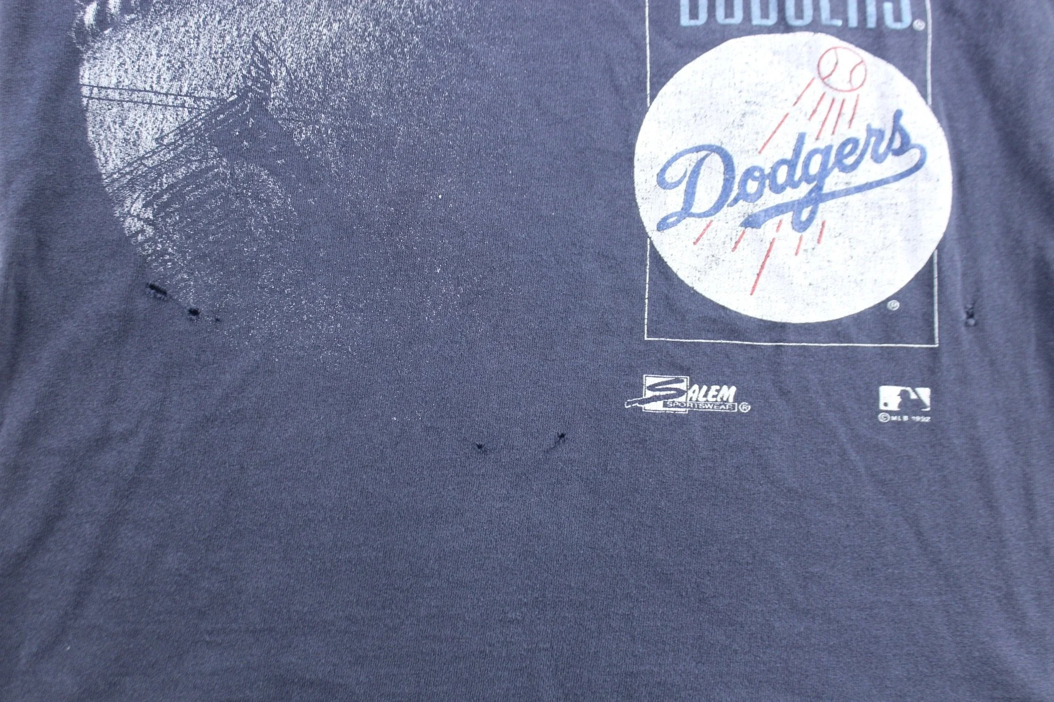 1992 Los Angeles Dodgers Salem Sportswear Tank Top - Image 4