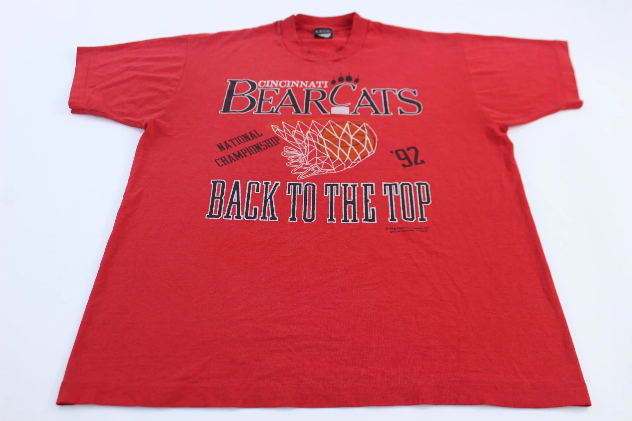 1992 University of Cincinnati Bearcats Basketball T-Shirt