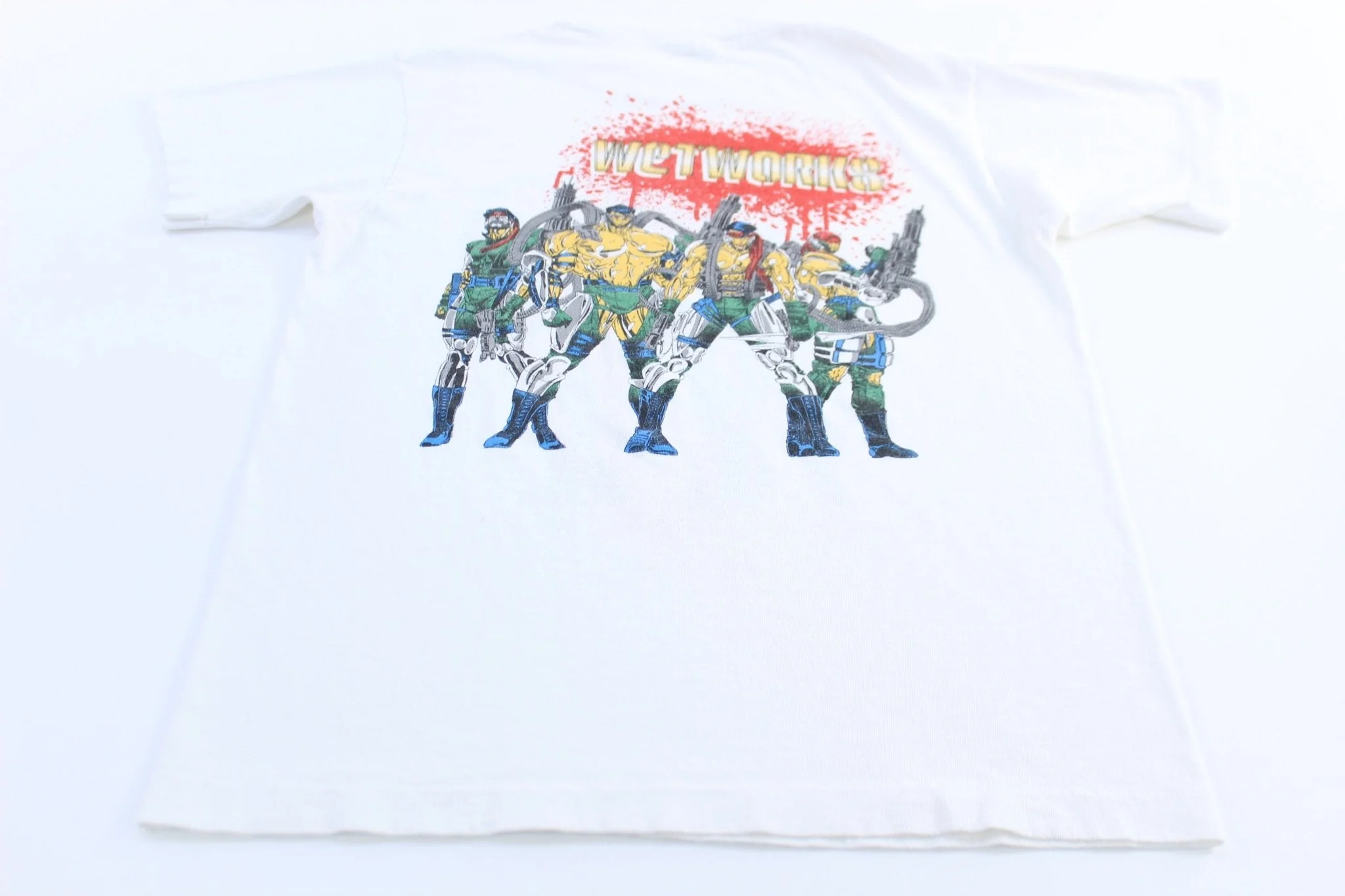 1992 Wetworks Comic Graphic T-Shirt - Image 2