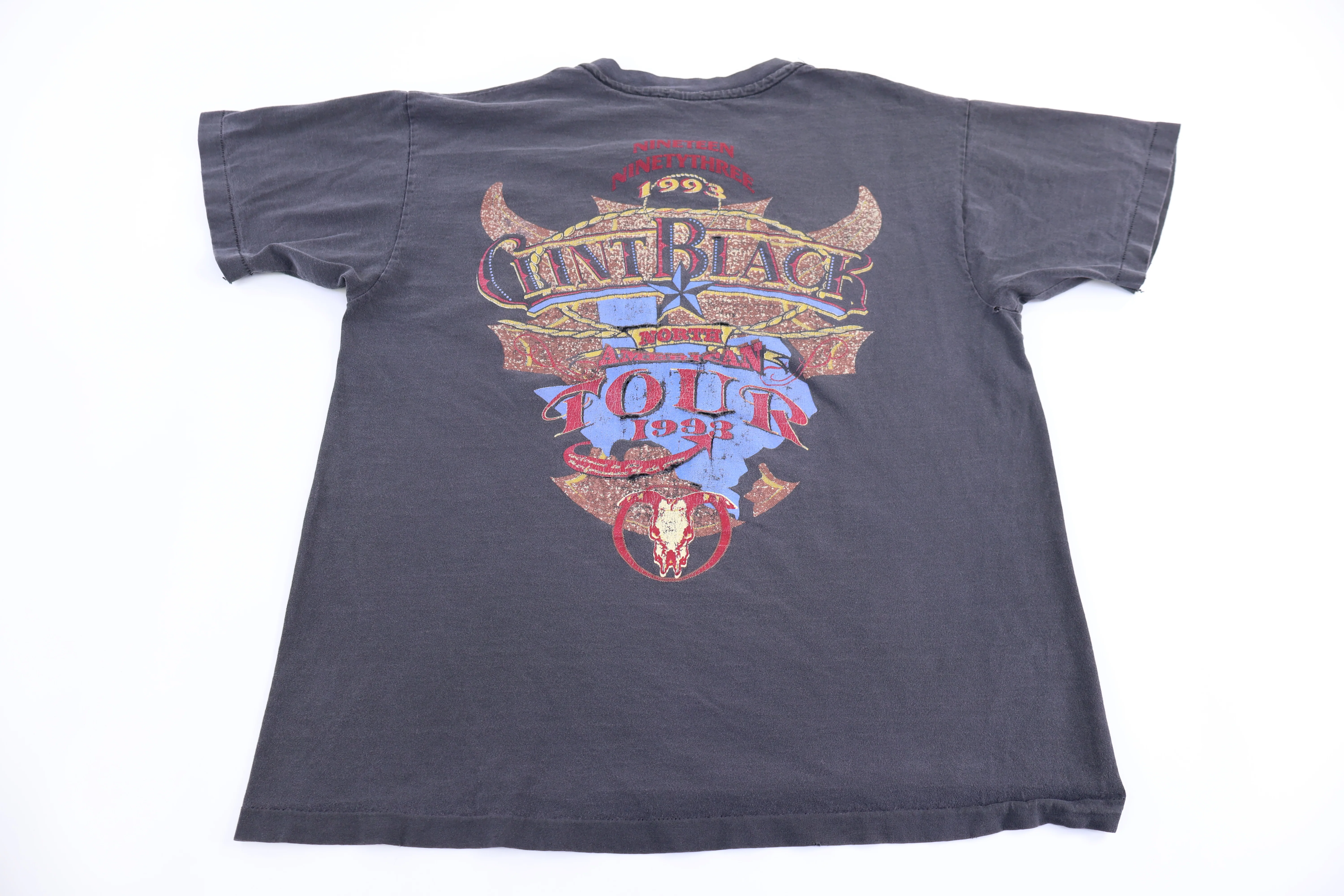 1993 Clint Black North American Tour T-shirt - Image 2