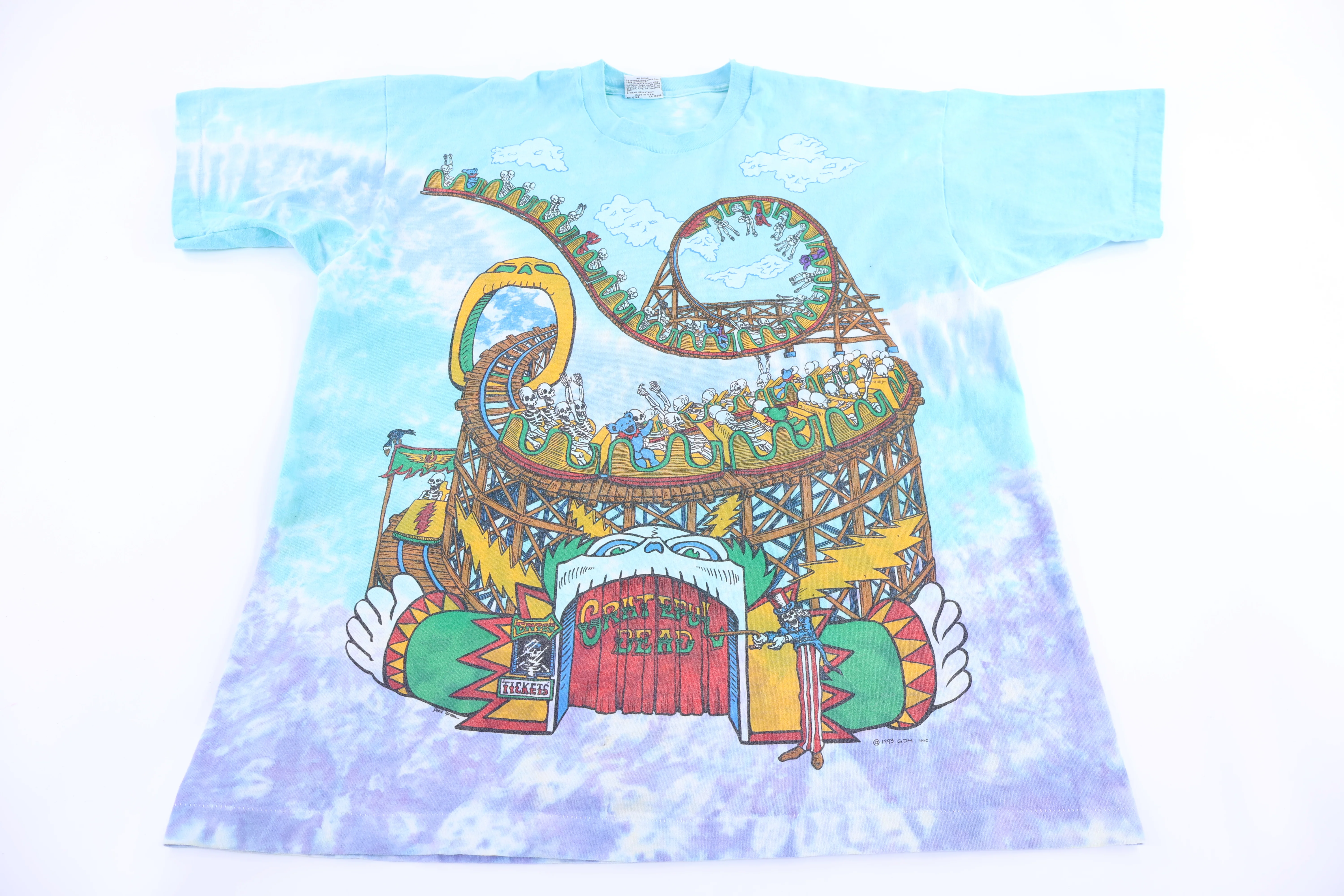 1993 Grateful Dead Amusement Park T-shirt