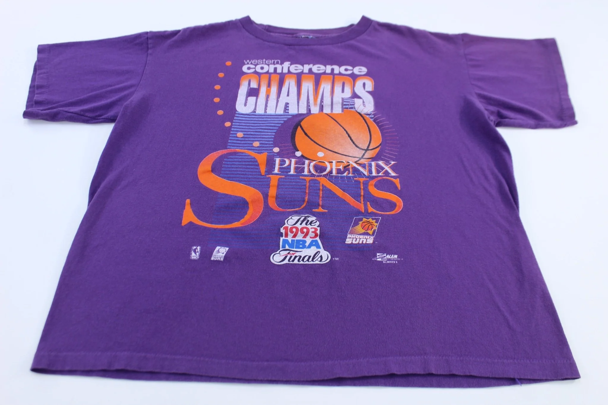 1993 NBA Phoenix Suns The Finals West Conference Champs T-shirt