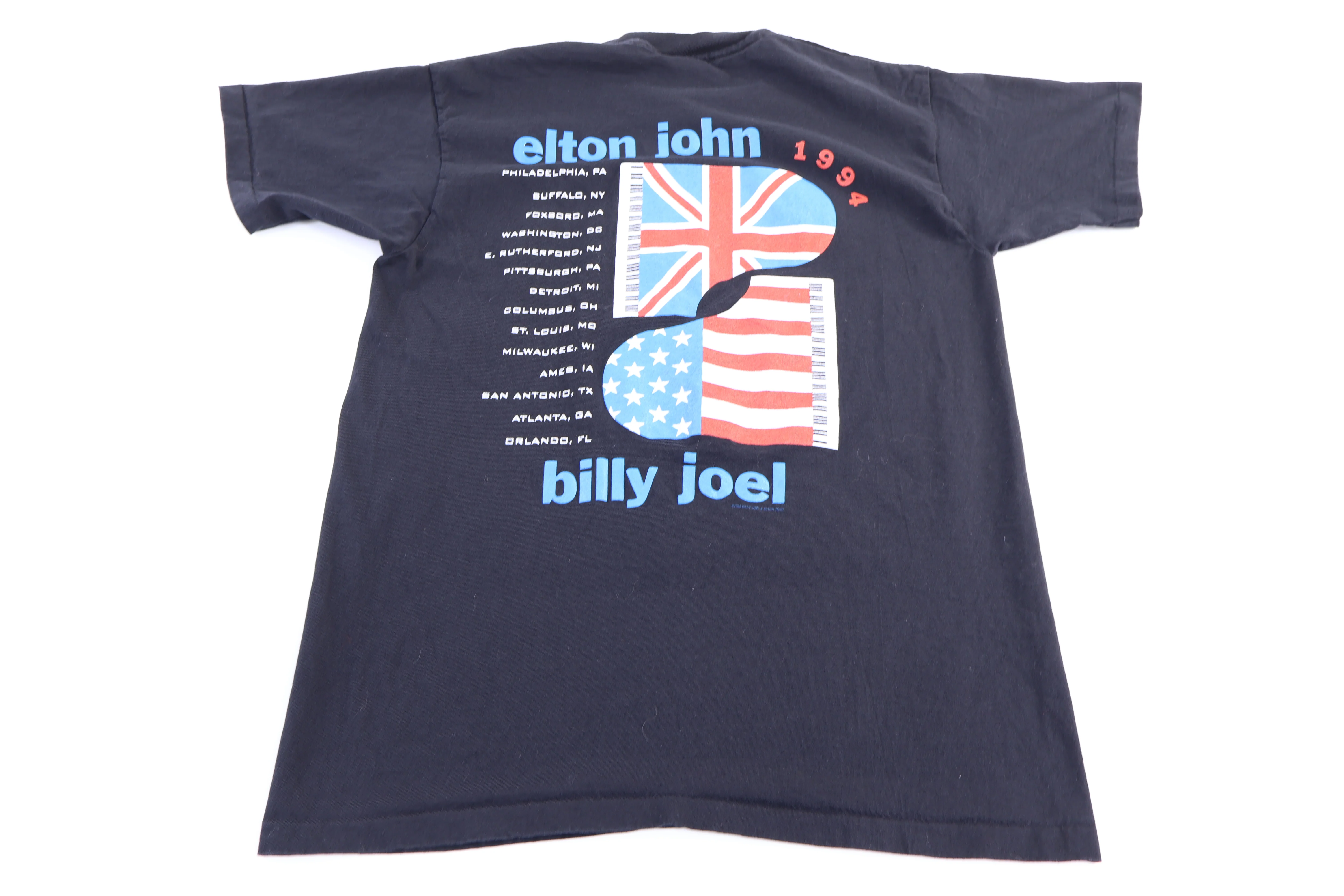 1994 Billy Joel & Elton John Tour T-shirt - Image 2