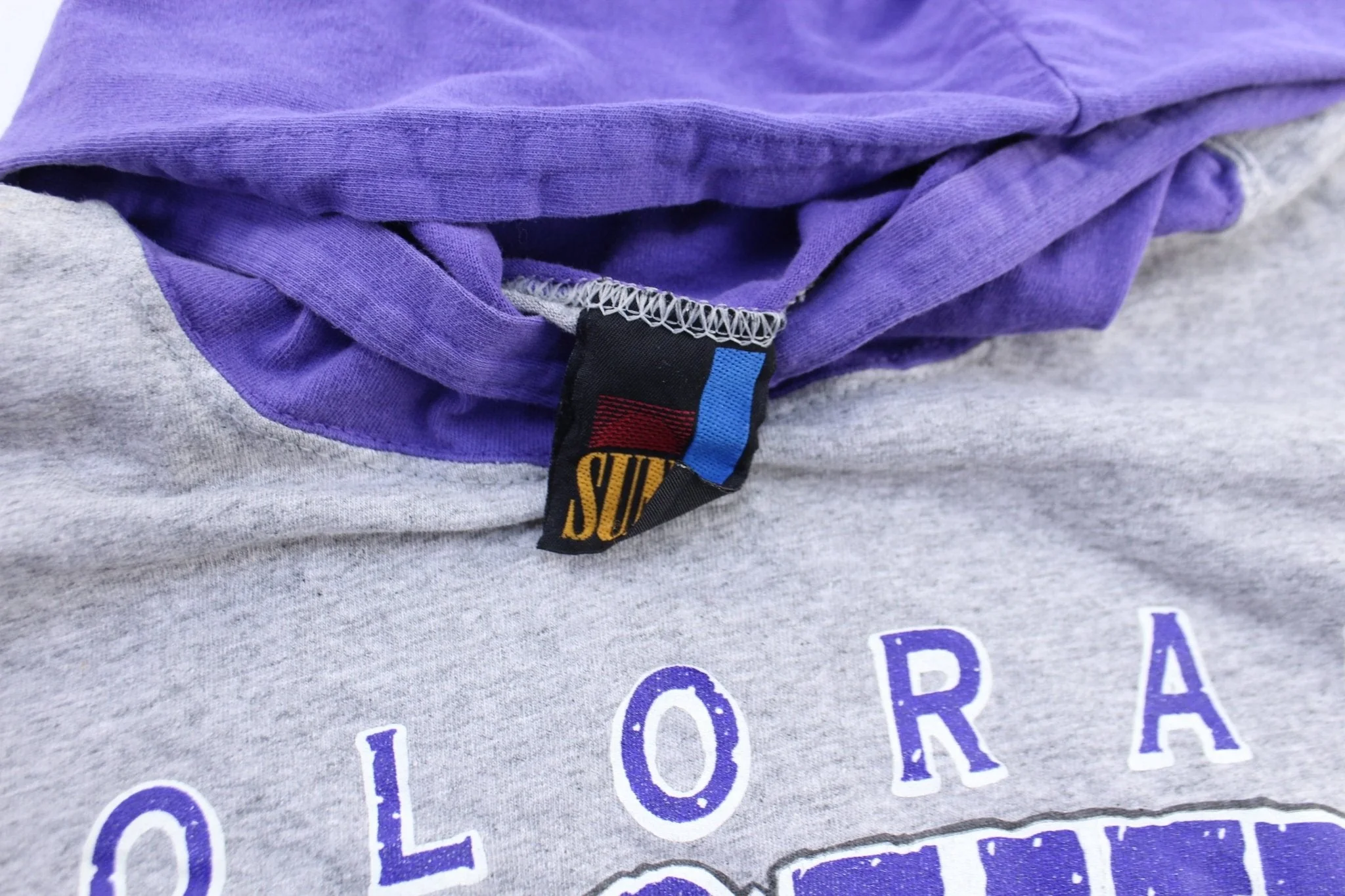 1994 Colorado Rockies Tasmanian Devil Lightweight Hoodie - Image 3