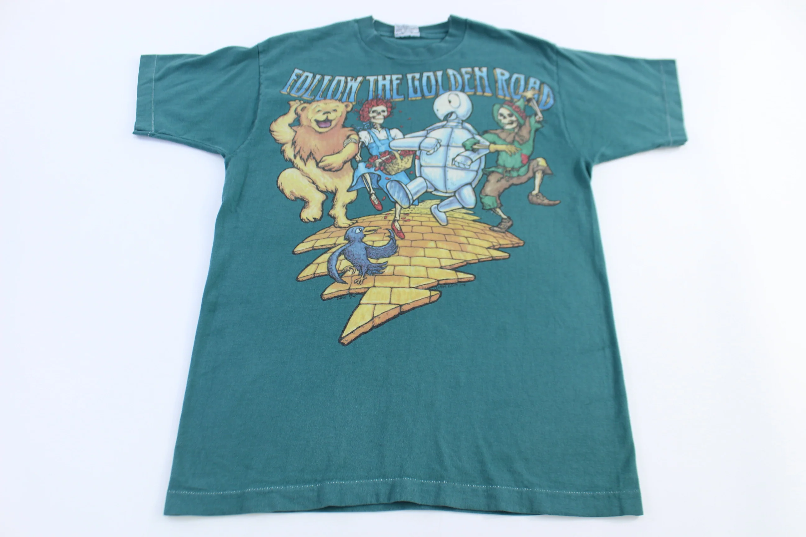 1994 Grateful Dead "Follow The Golden Road" T-shirt - Image 2
