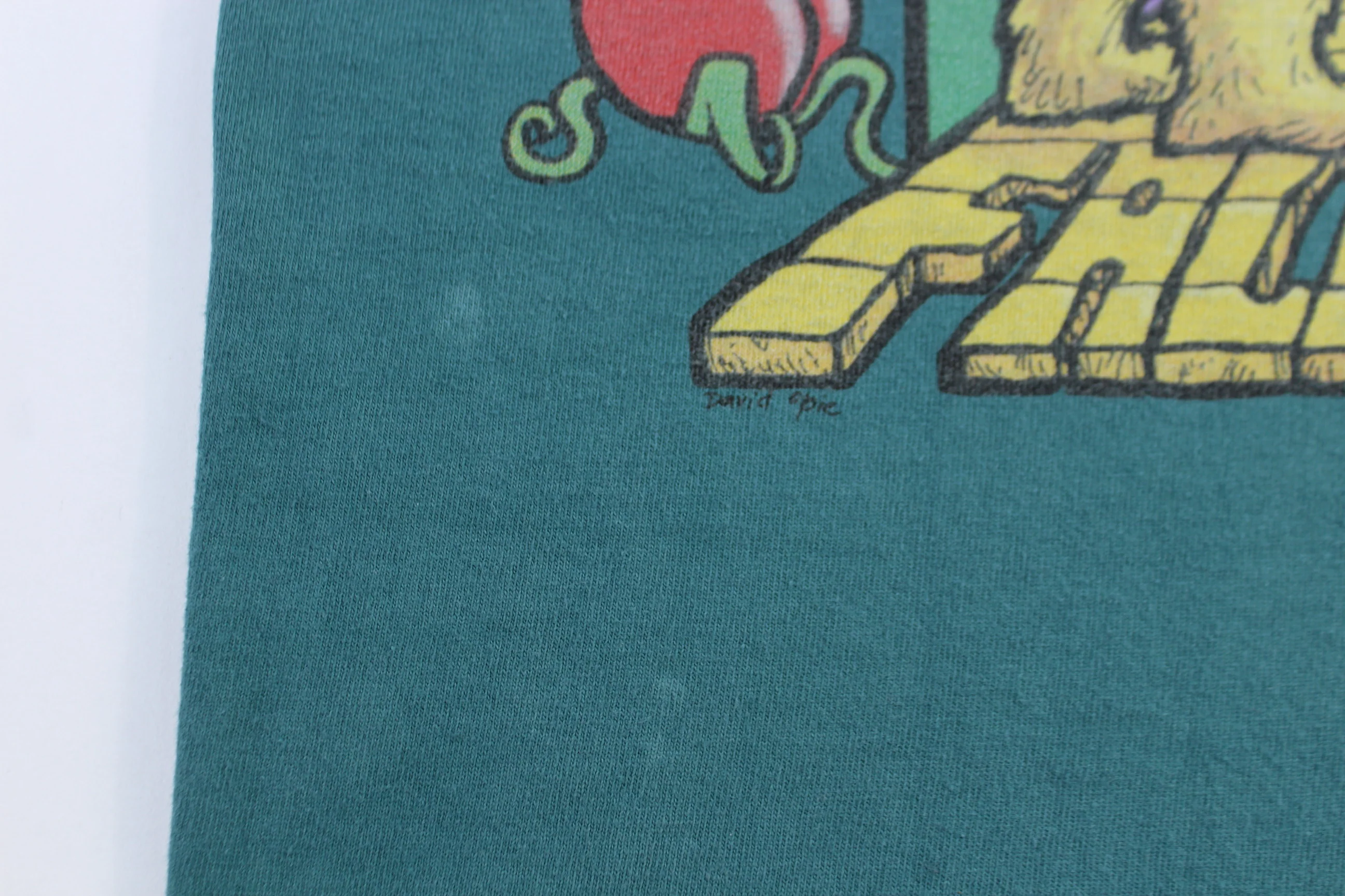 1994 Grateful Dead "Follow The Golden Road" T-shirt - Image 3