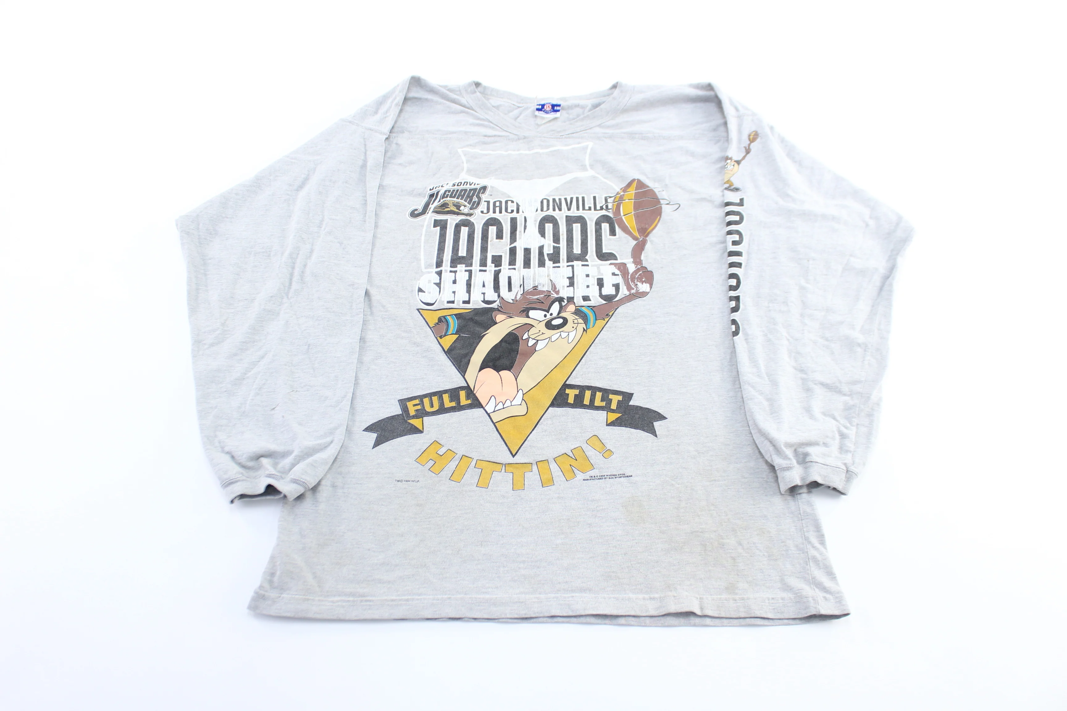 1994 Jacksonville Jaguars Tasmanian Devil Graphic T-Shirt