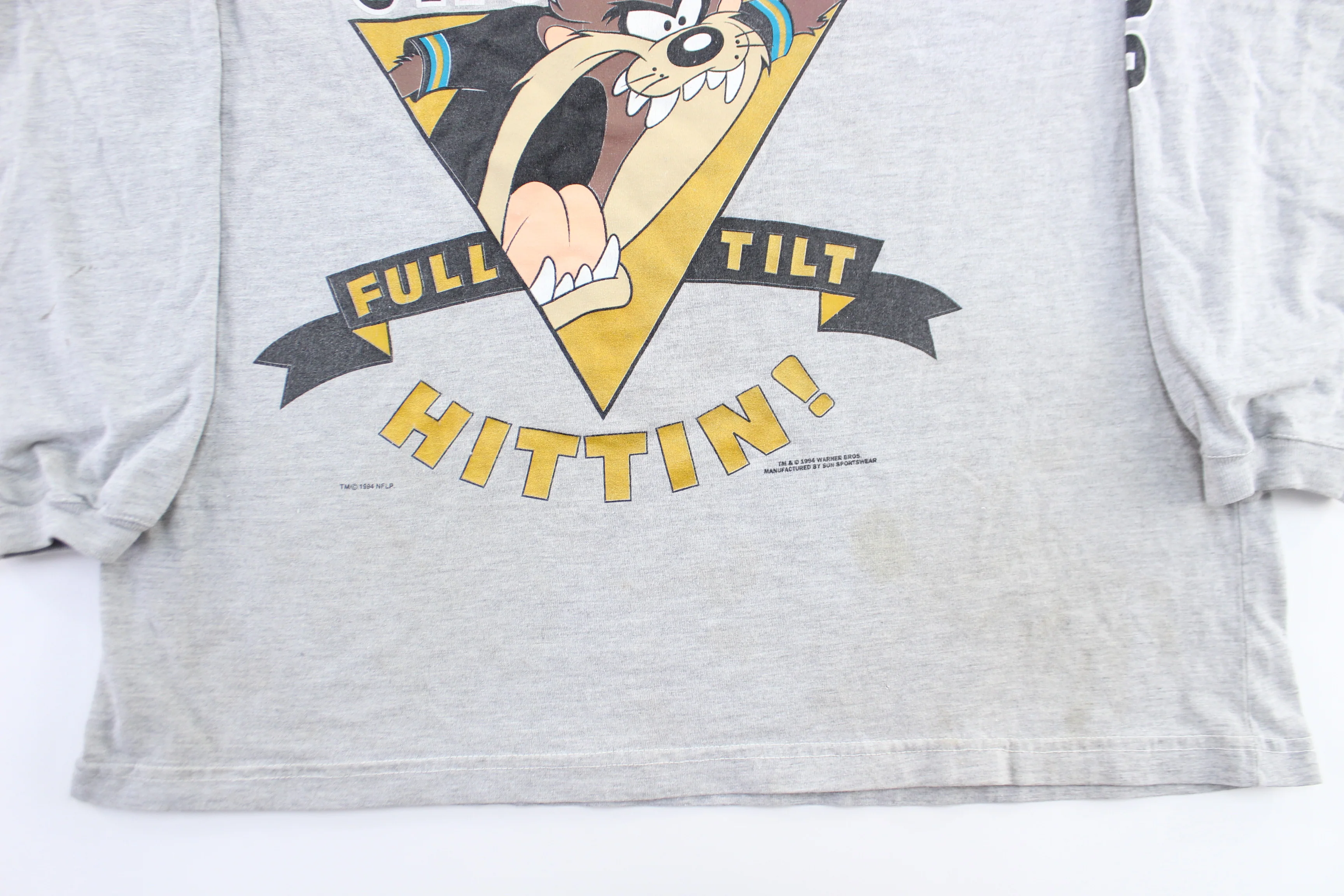 1994 Jacksonville Jaguars Tasmanian Devil Graphic T-Shirt - Image 3