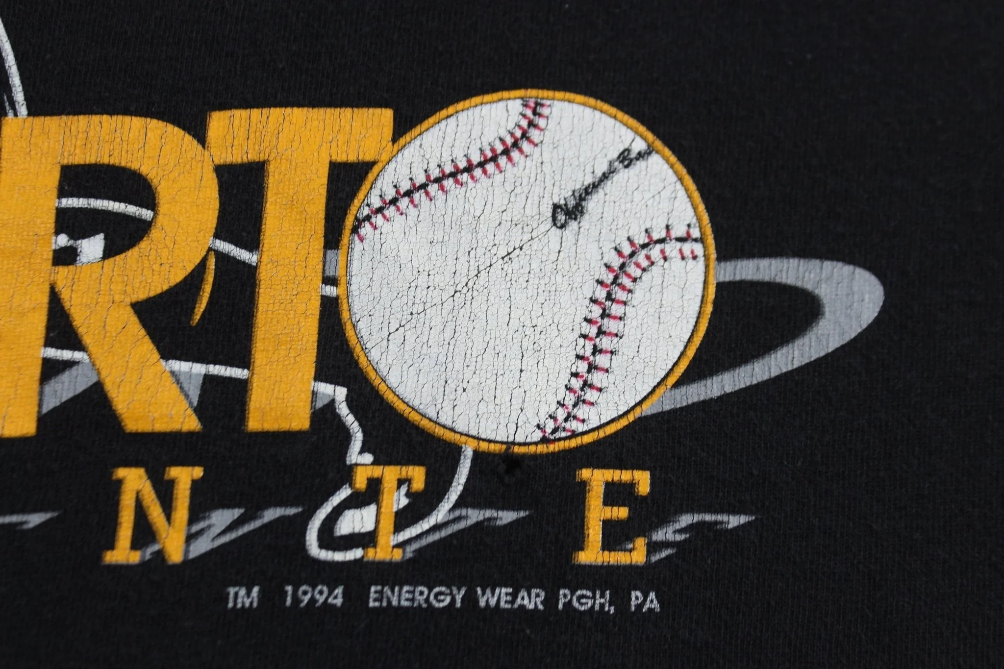 1994 Robert Clement Baseball T-shirt - Image 3