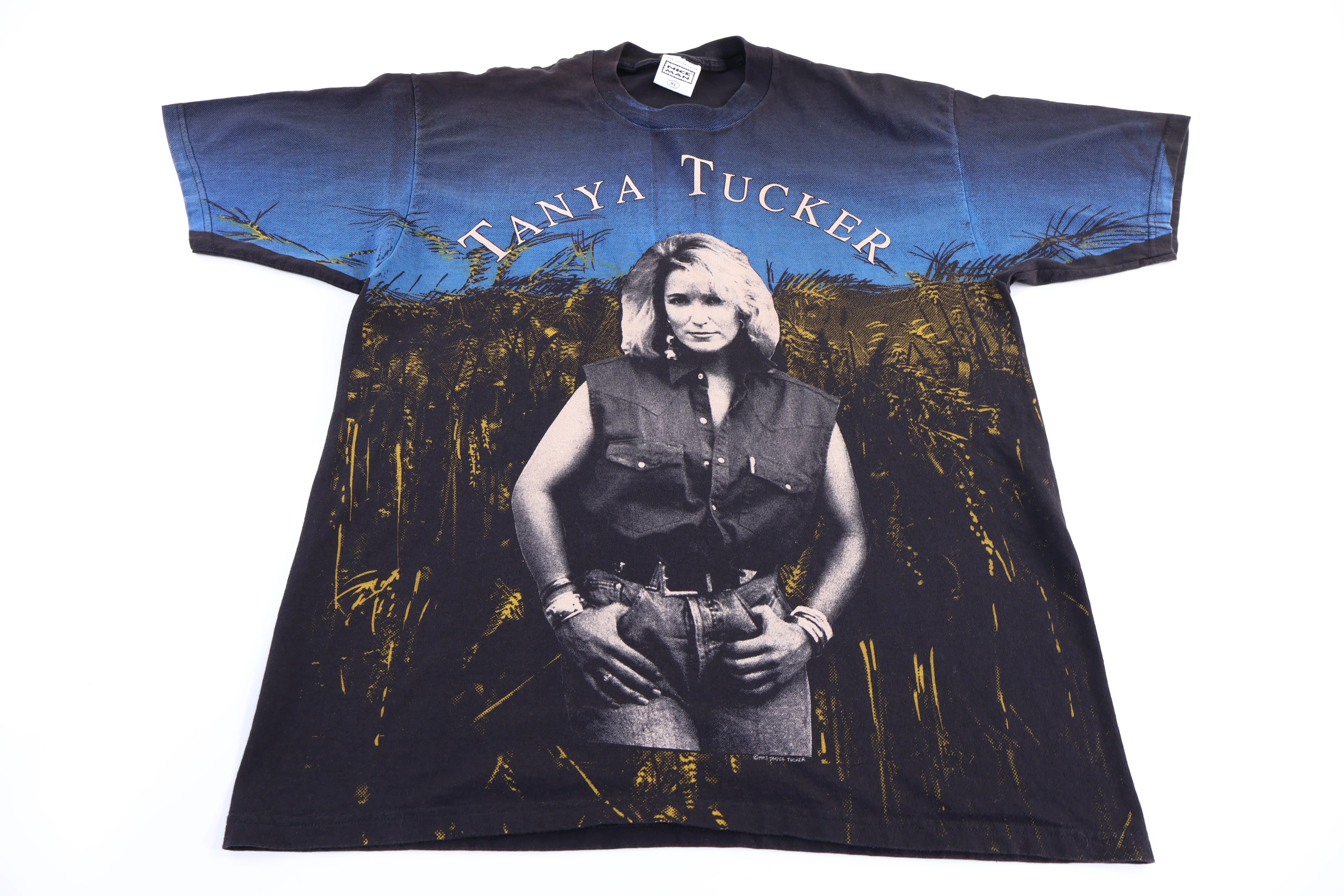 1994 Tanya Tucker Can't Run From Yourself Tour T-shirt