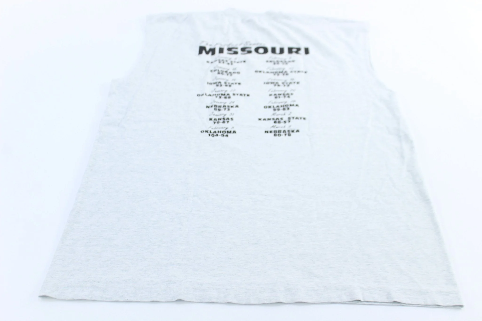 1994 University of Missouri Tigers Basketball Champions Tank Top - Image 2