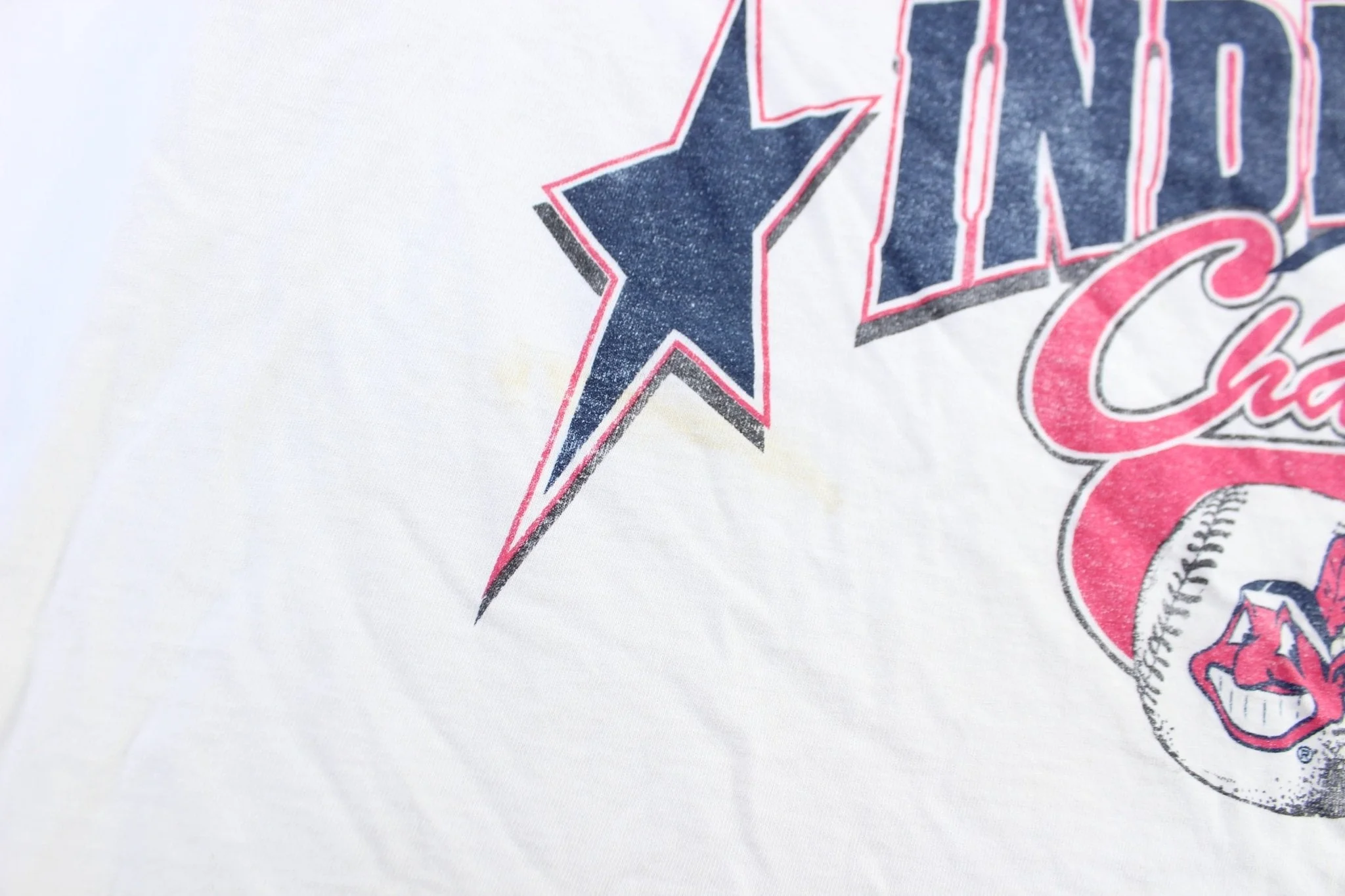 1995 Cleveland Indians American League Champions Tank Top - Image 3