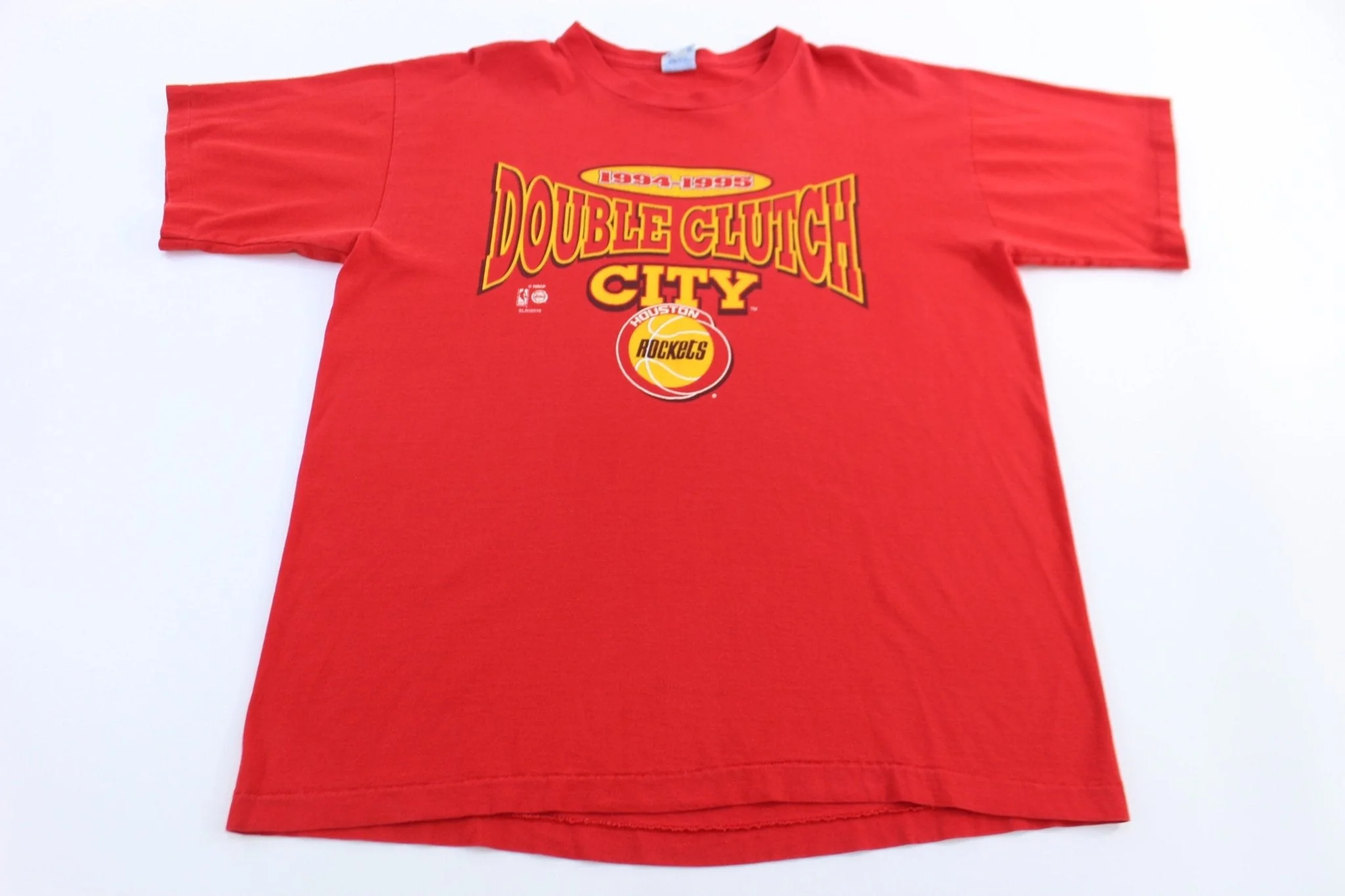 1995 Double Clutch City Houston Rockets Basketball T-shirt - Image 2