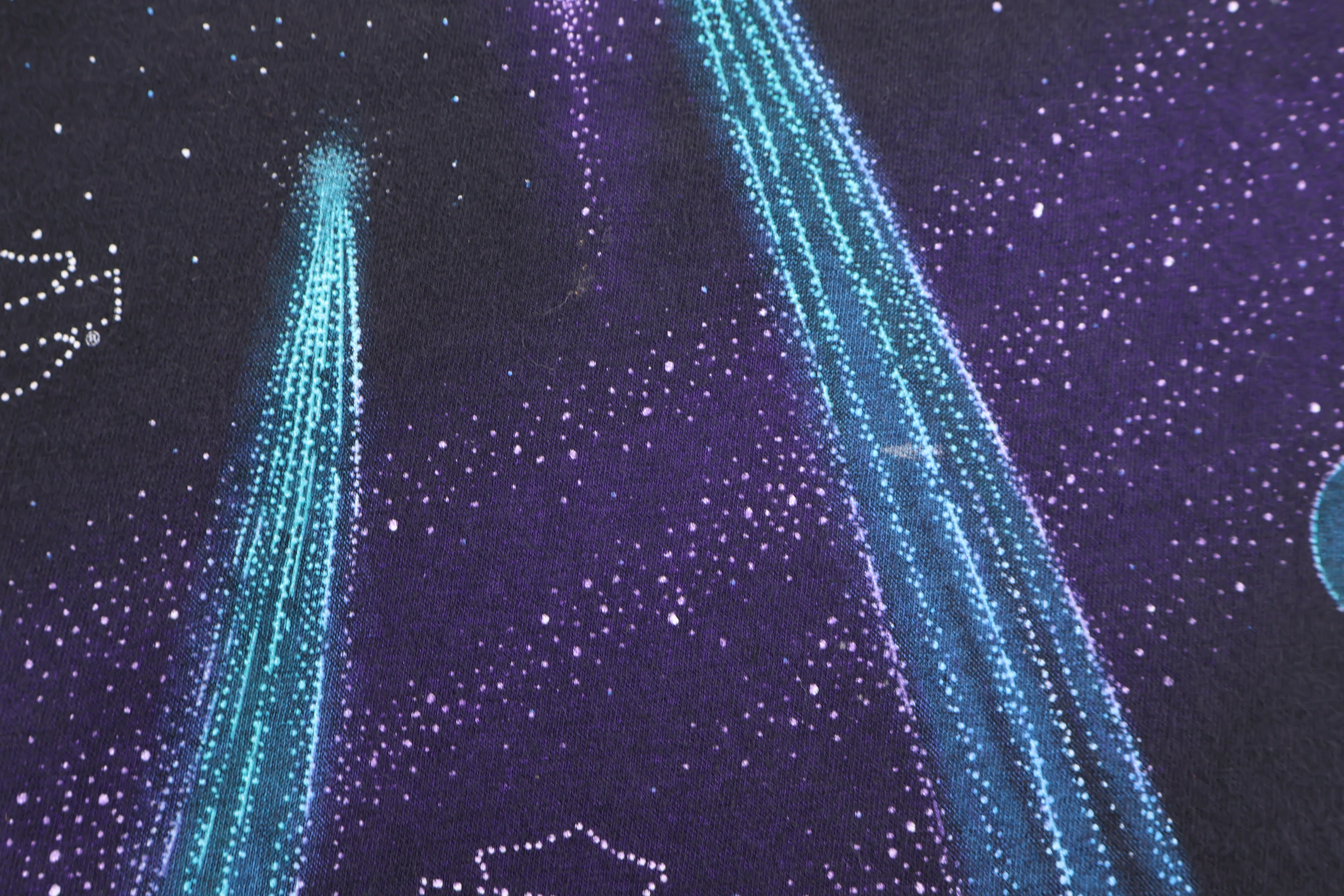 1995 Harley Davidson Motorcycles Galaxy Graphic T-shirt - Image 3