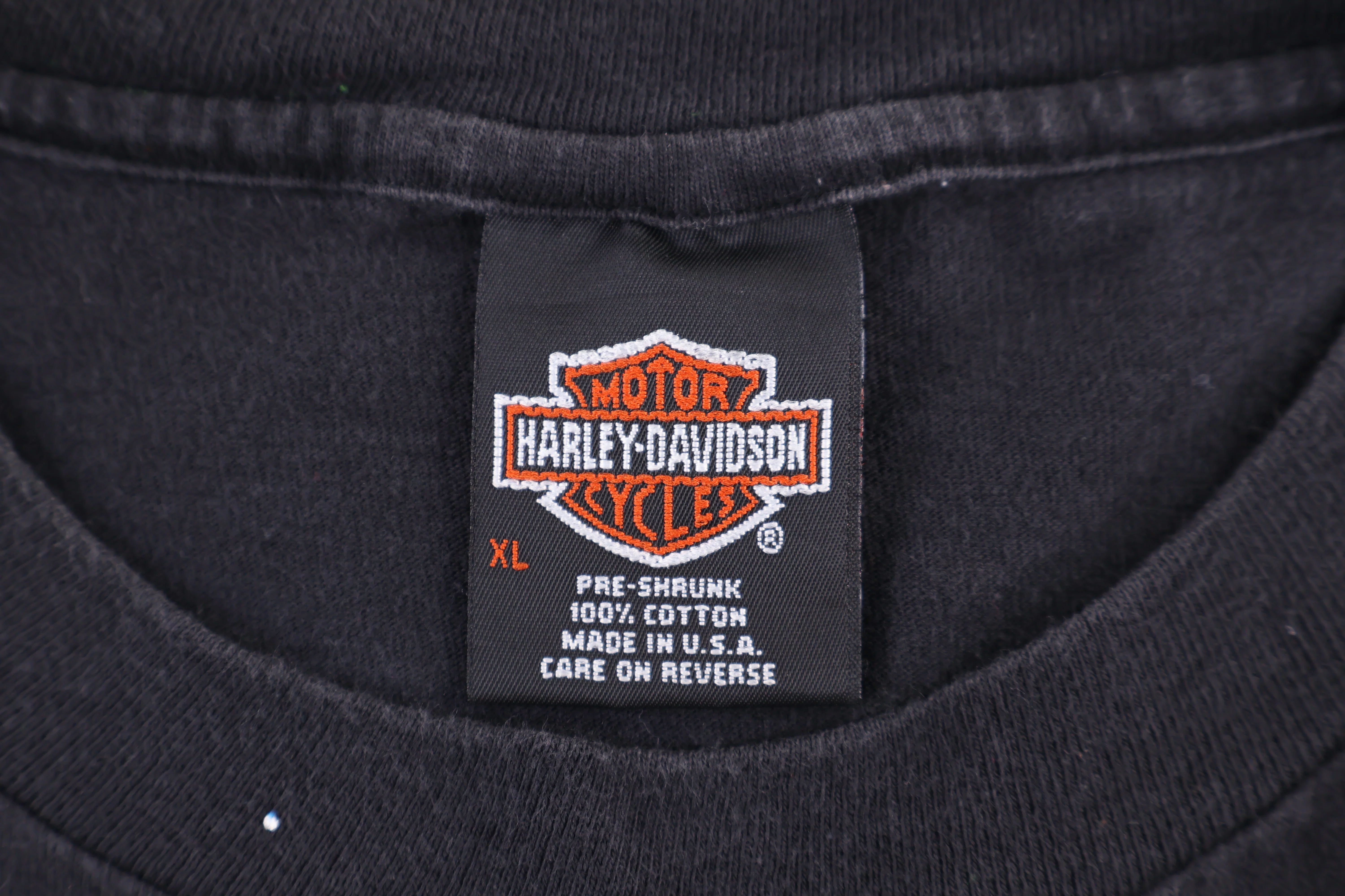 1995 Harley Davidson Motorcycles Galaxy Graphic T-shirt - Image 4