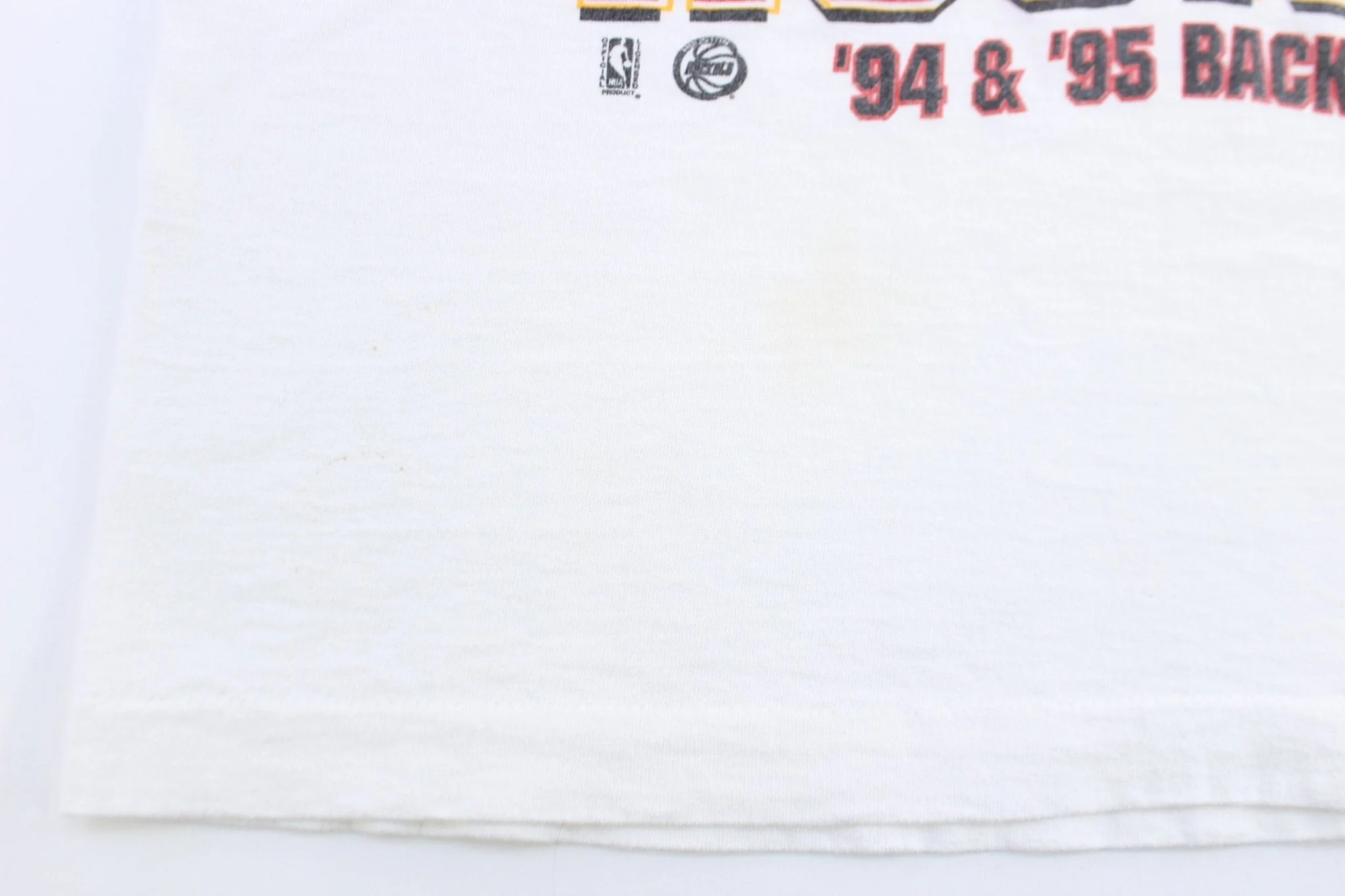 1995 Houston Rockets Basketball Back to Back Champions Tank Top - Image 5