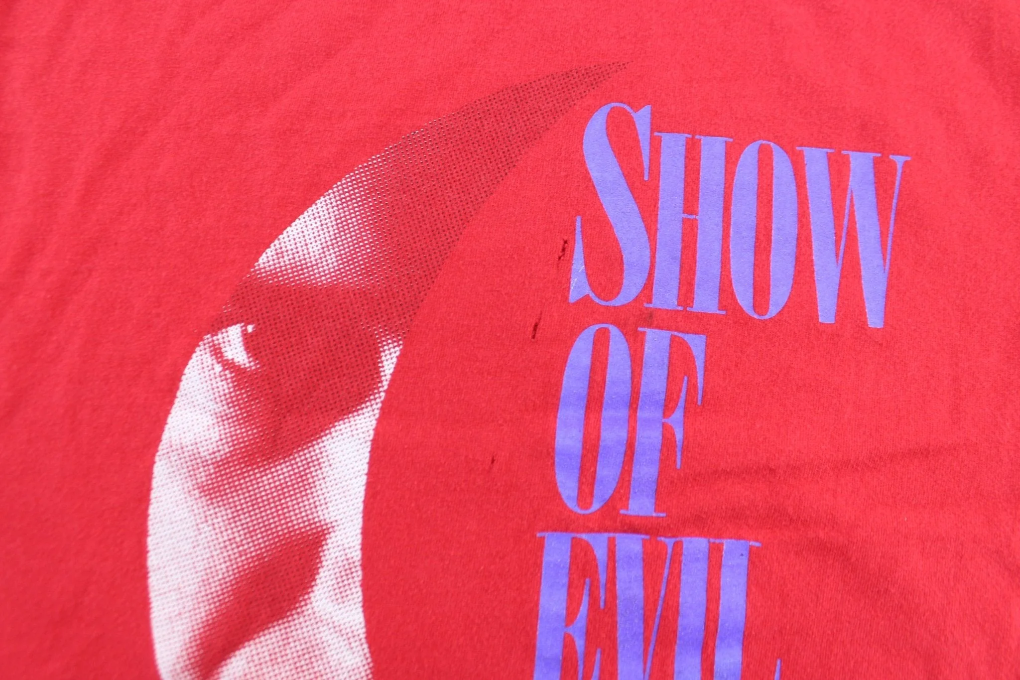 1995 Show Of Evil William Diehl T-shirt - Image 3