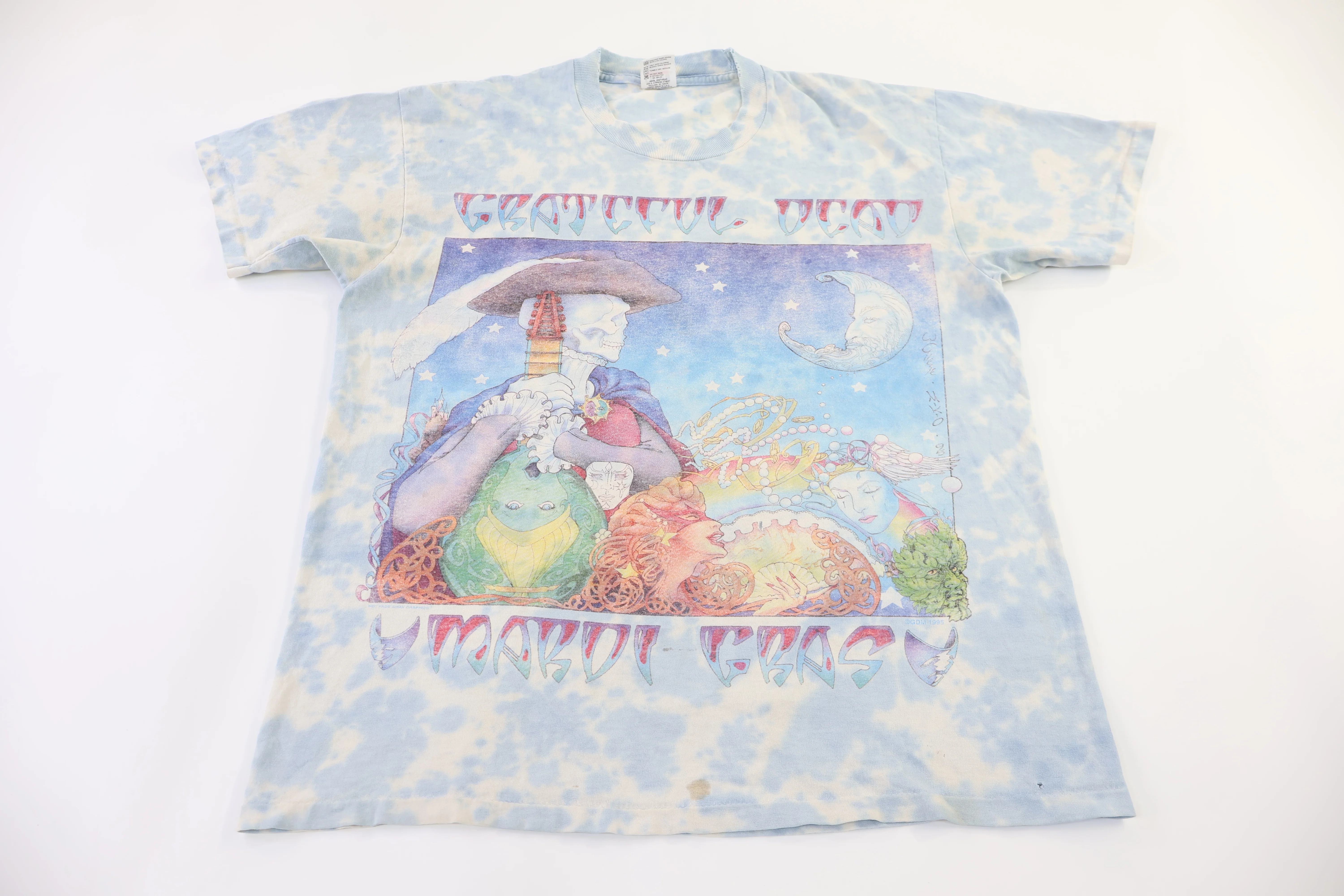 1995 The Grateful Dead Oakland Mardi Gras T-shirt