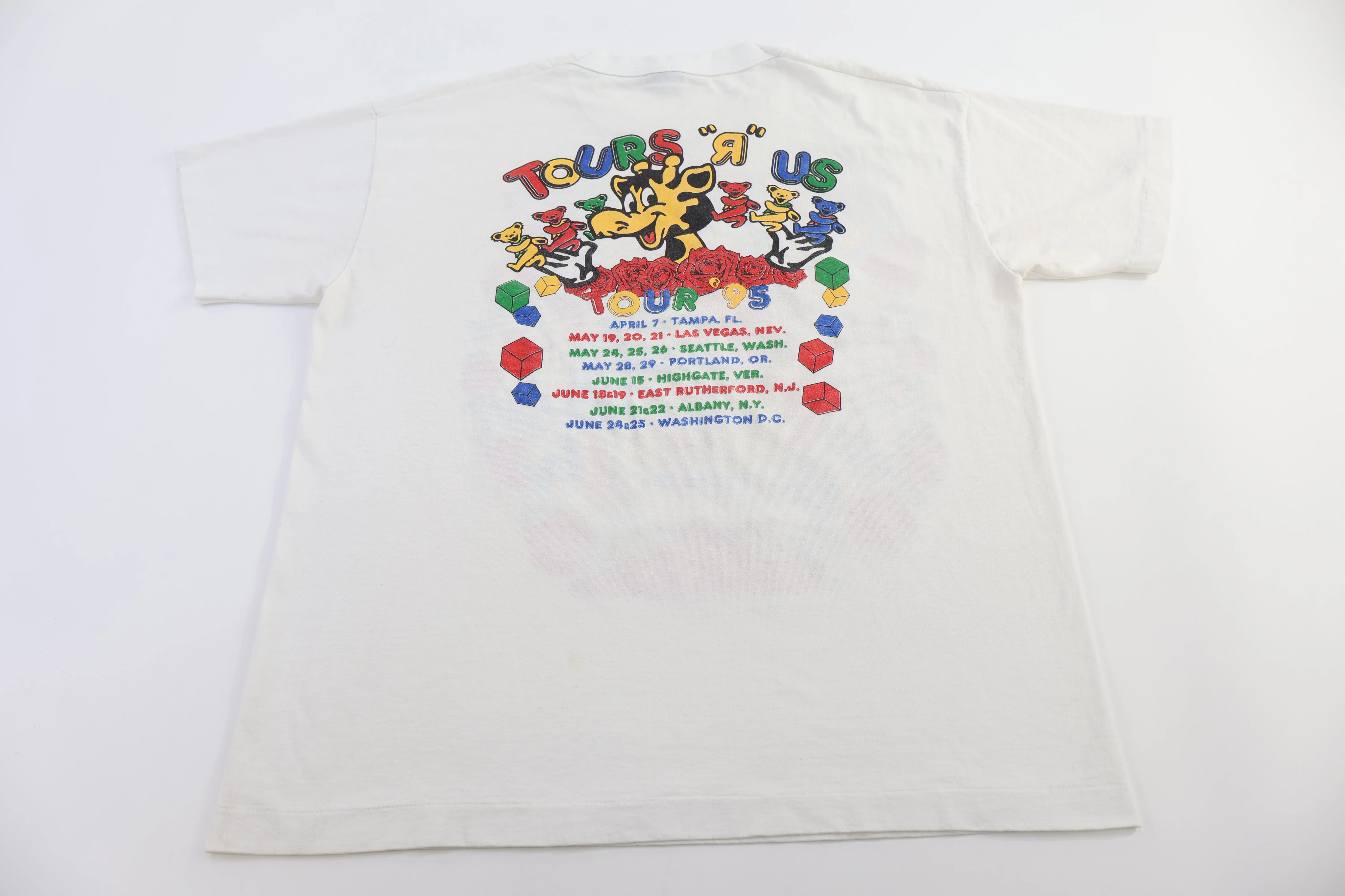 1995 The Grateful Dead Tours R Us T-shirt - Image 2